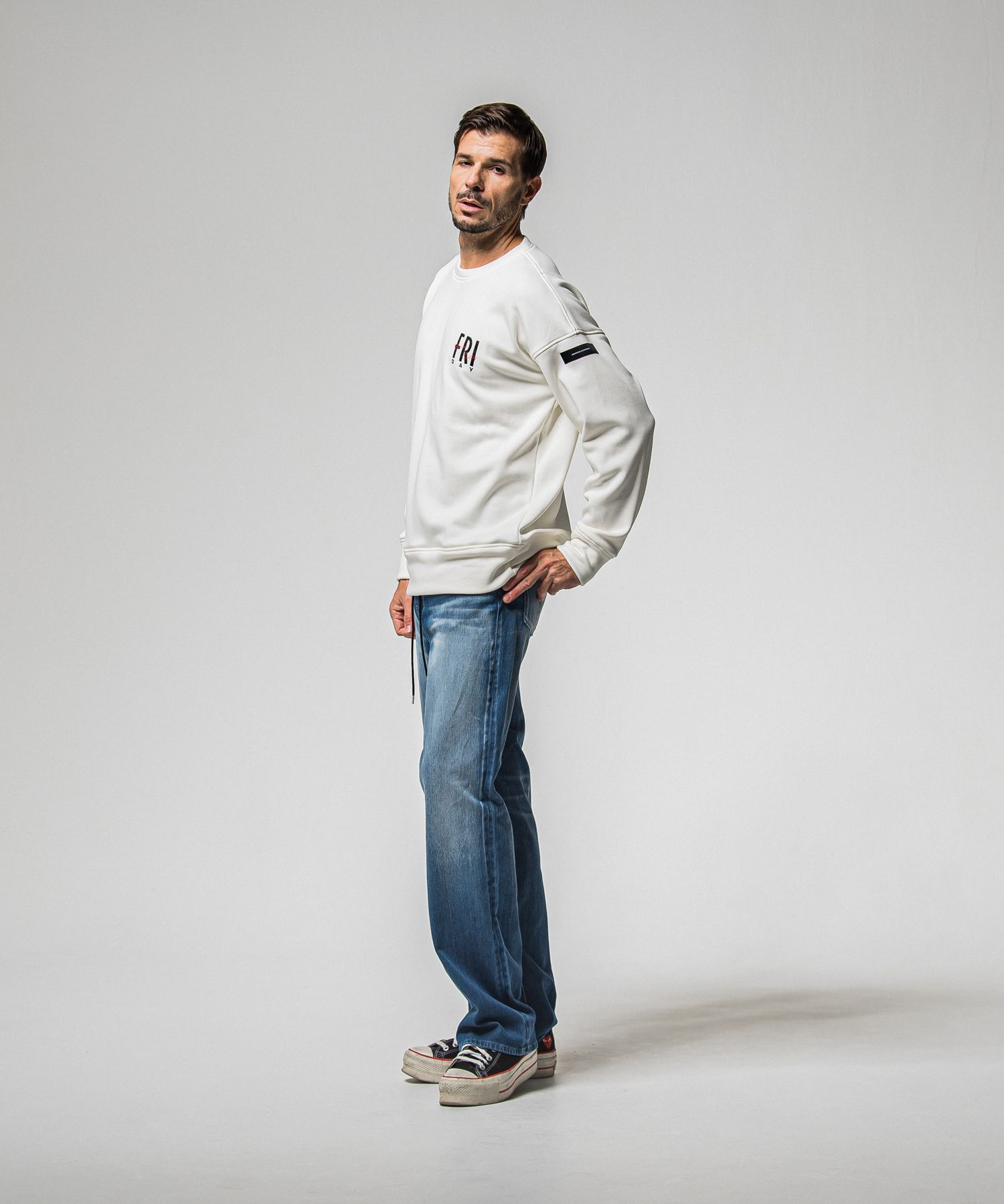 KING DENIM JERSEY / RC38-ST-005 / デニムジャージバギーワイドパンツ / インディゴユーズド (12月中旬入荷予定)