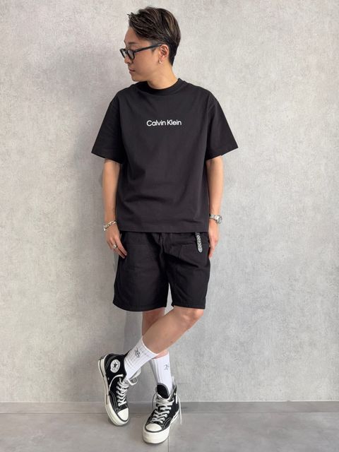 【Calvin Klein】定番ロゴTシャツ×【RESOUND】新作ダブルニーデニム