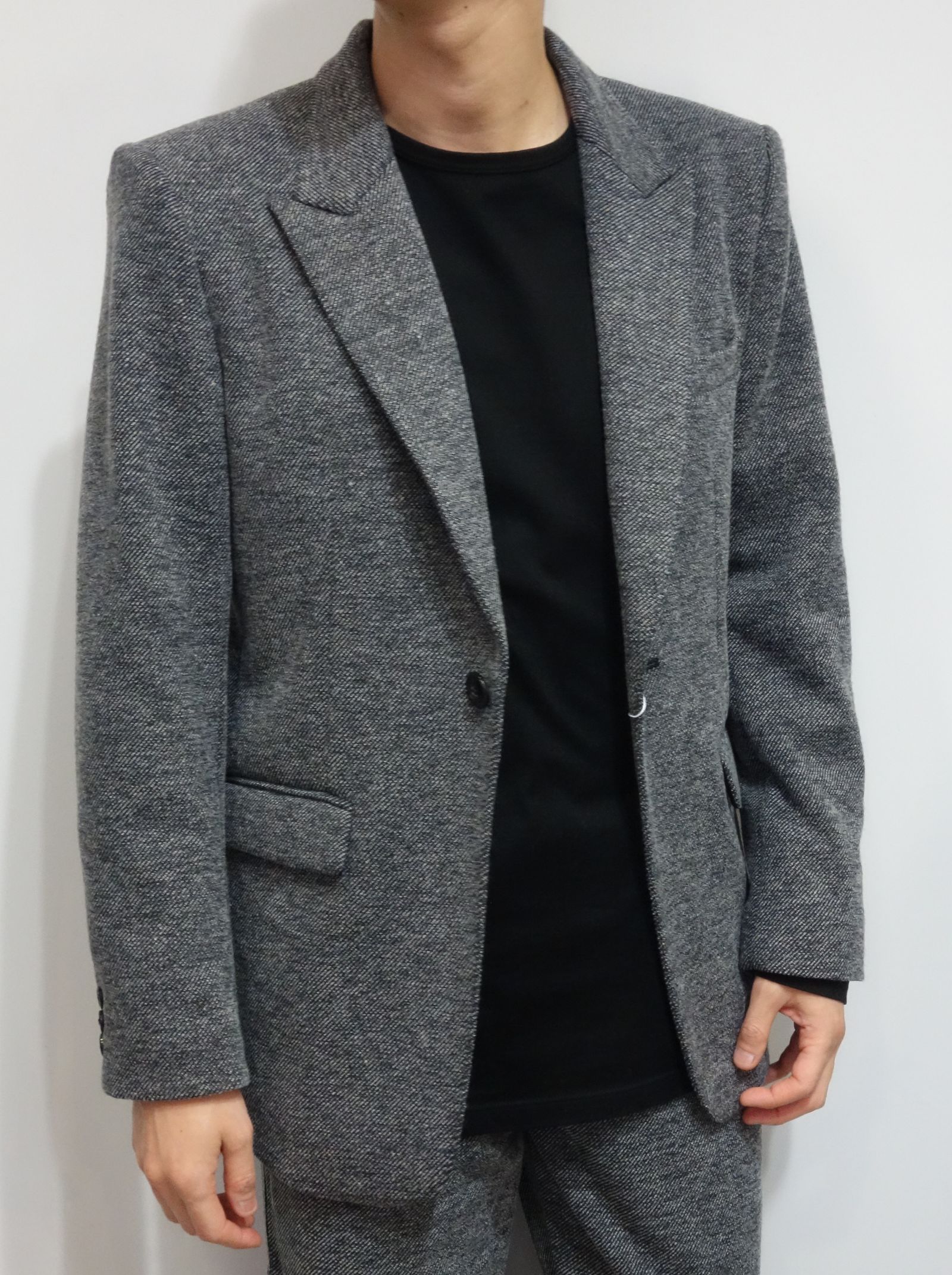 【※期間限定販売※】 TWEED JERSEY LUCILLE JACKET / RC22-JK-002 / テーラードジャケット