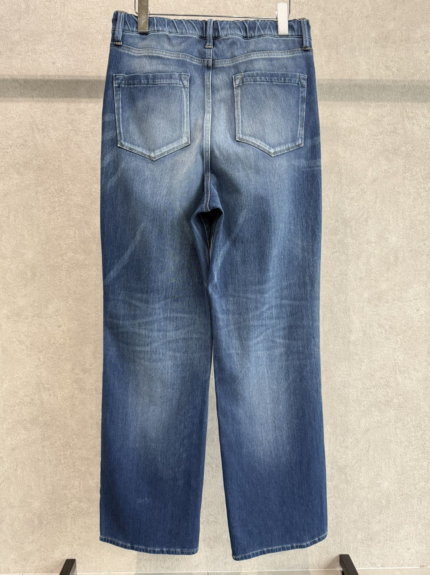 KING DENIM JERSEY / RC37-ST-005 / デニムジャージ バギーワイドパンツ / ライトインディゴ