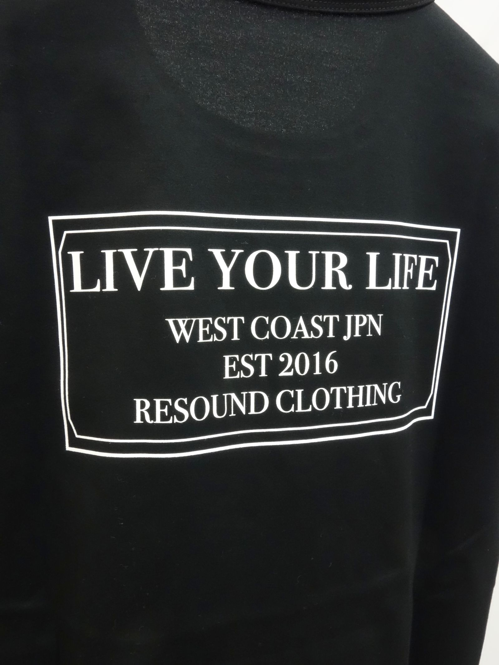 CREW ROLL UP JERSEY TEE / RC19-T-008 / プリントTシャツ ※