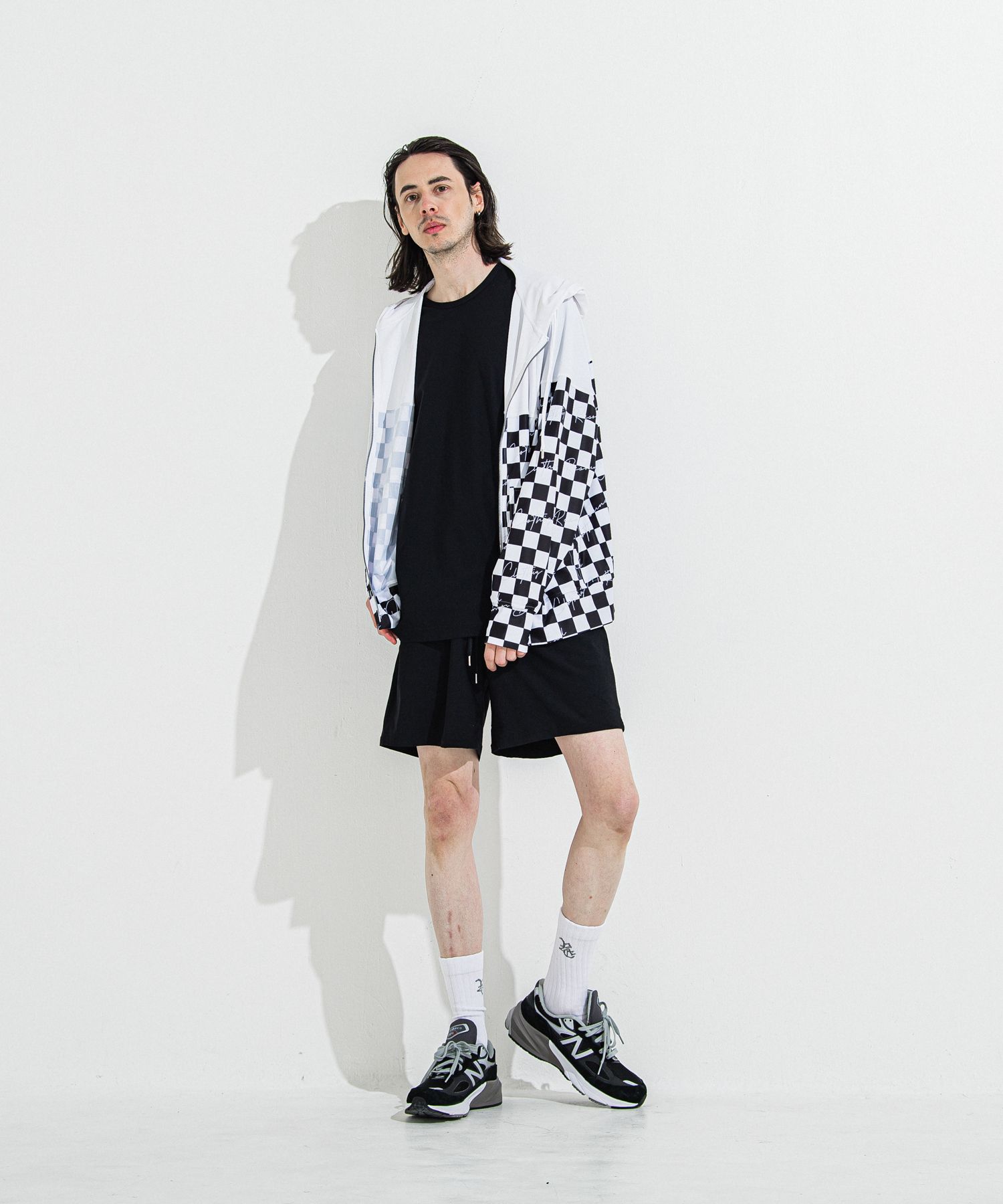 NYLON OVER T / RC36-T-003 / ナイロンビッグTシャツ / ブラック
