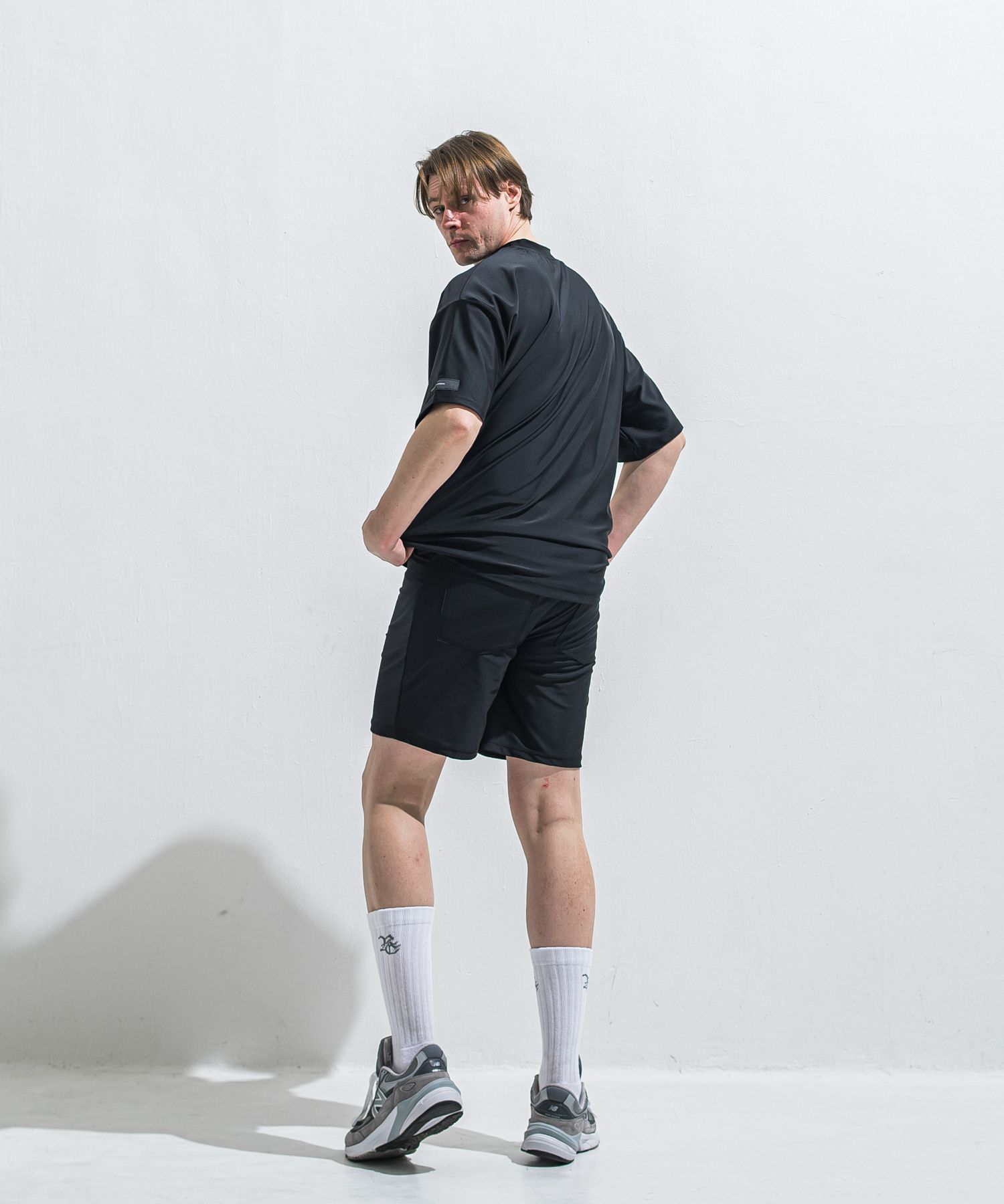 RUSH SHORTS / RC40-HP-003 / ラッシュガードデニムショーツ / ブラック (5月下旬入荷予定)