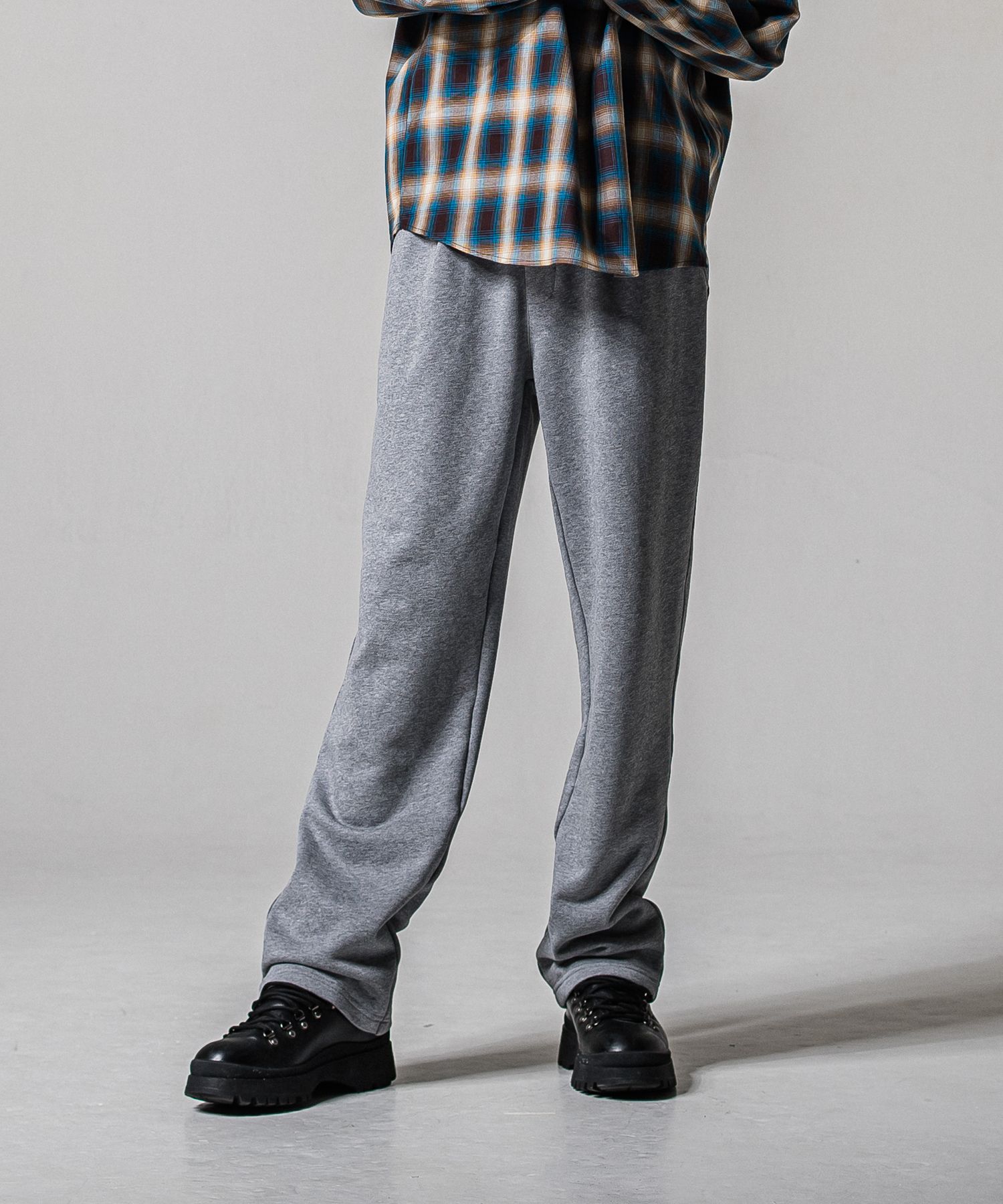 HF URAKE WIDE TUCK PANTS / RC39-ST-016WT / 高機能スウェットワイドタックパンツ / グレー (1月中旬入荷予定)