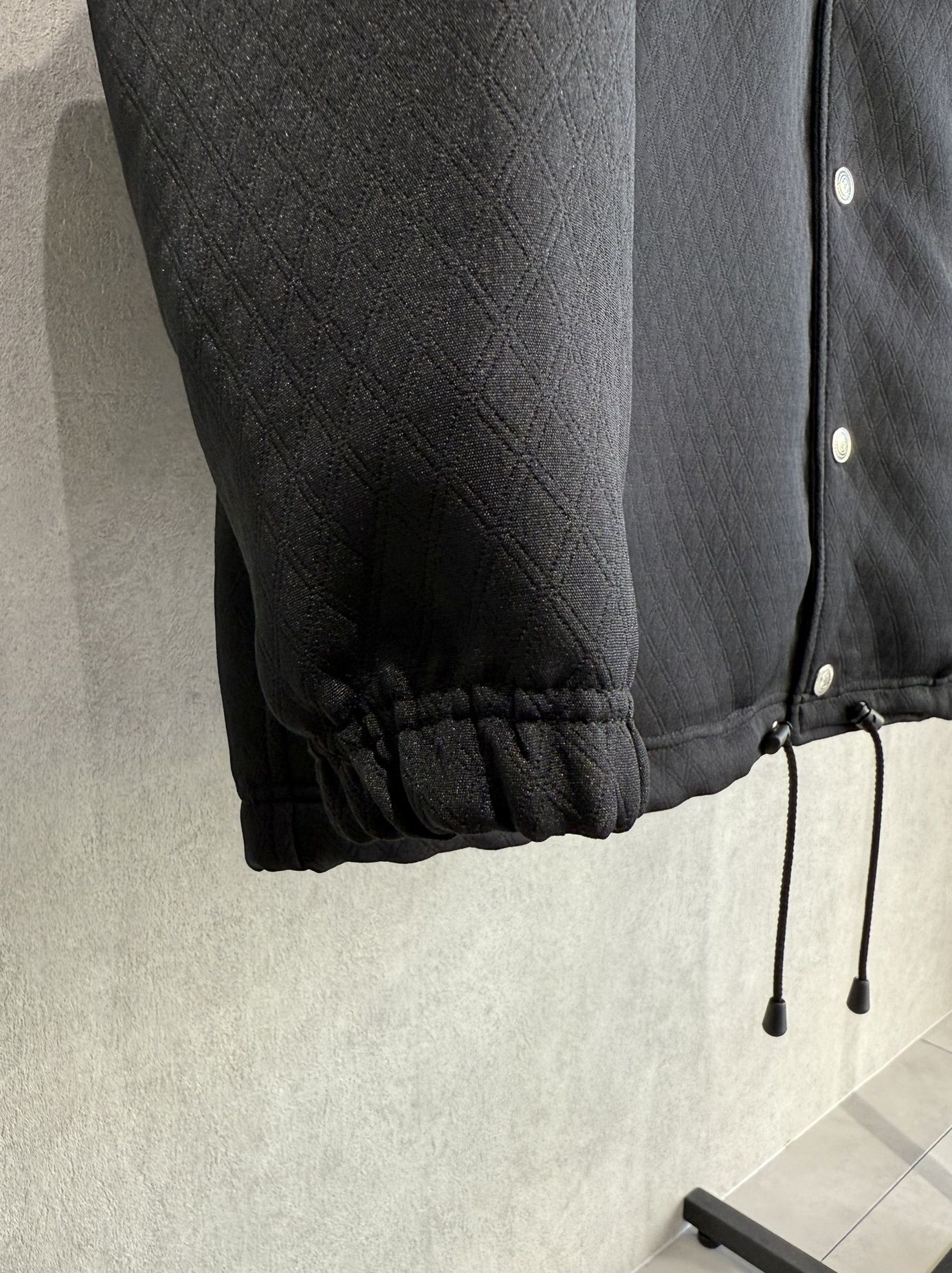 FUR COACH JK / RC38-JK-005 / キルティングファーコーチジャケット / ブラック