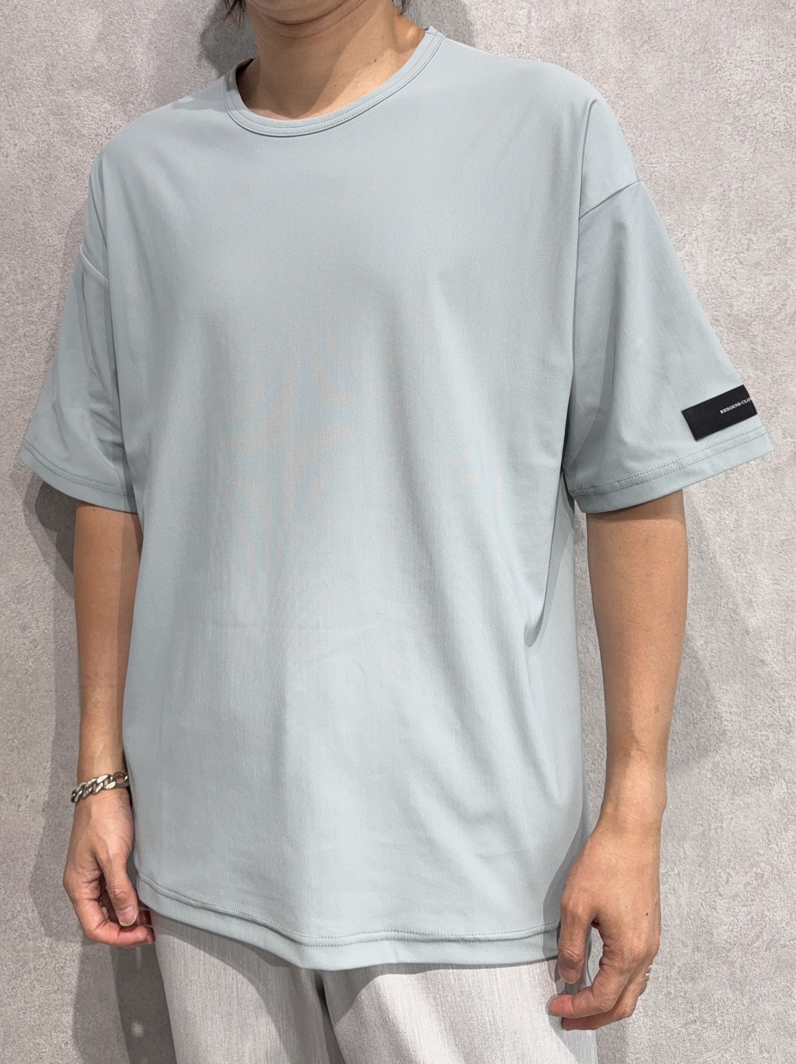 NYLON OVER T / RC36-T-003 / ナイロンビッグTシャツ / アクア