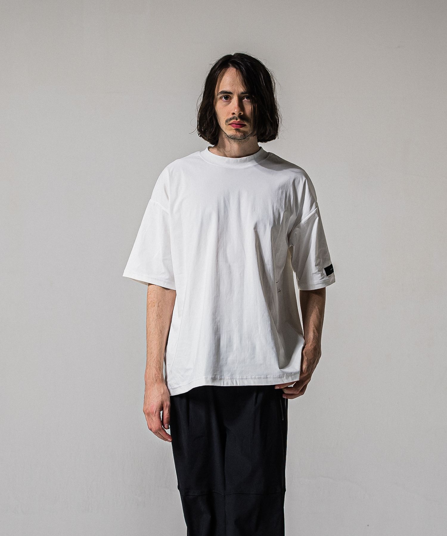 SIDE RC OVER TEE / RC39-T-004 / サイドロゴナイロンビッグTシャツ / ホワイト (4月上旬入荷予定)