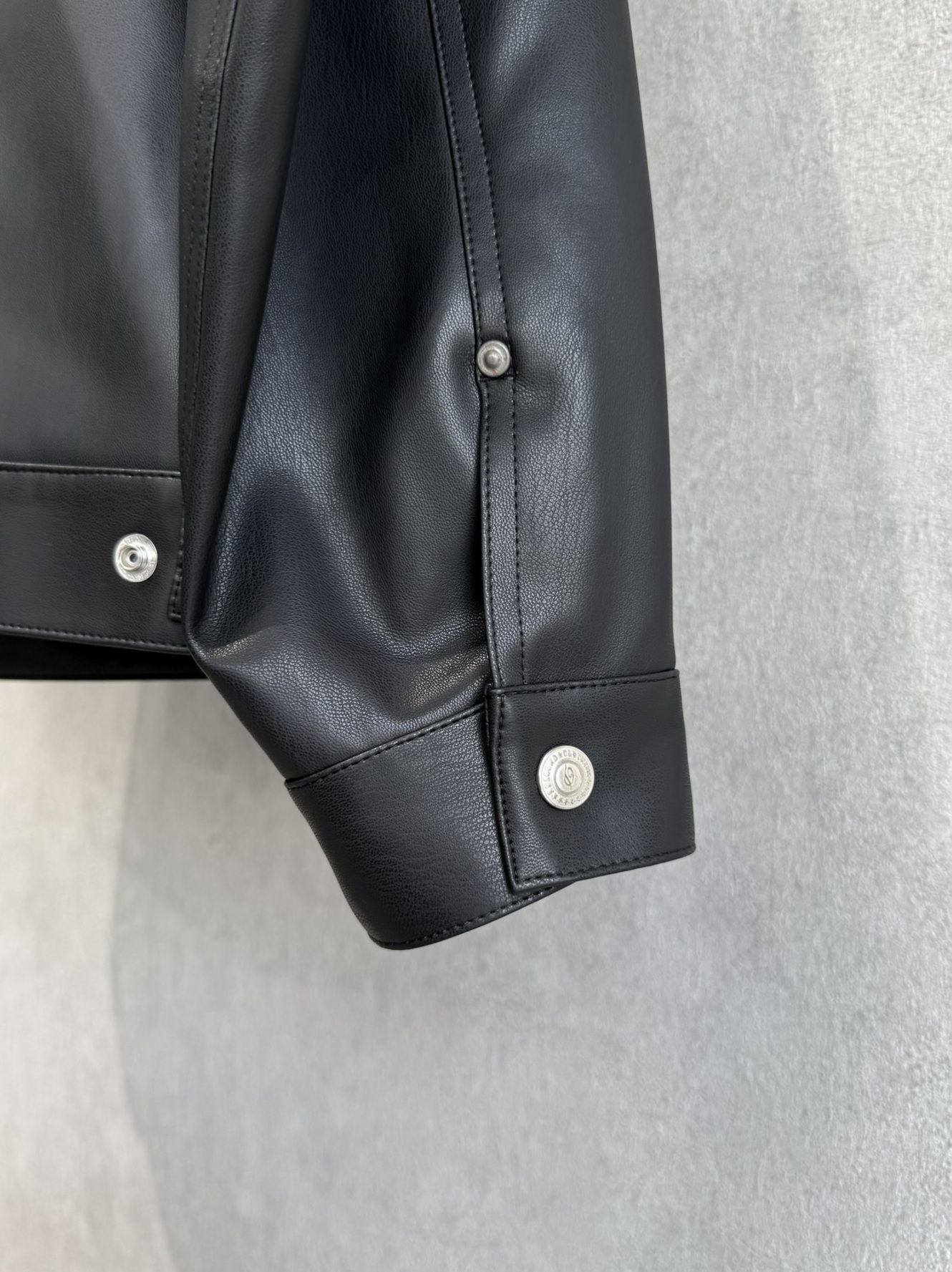 LEATHER OVER 3RD G / RC37-JK-006 / エコレザー3RD型Gジャン / ブラック