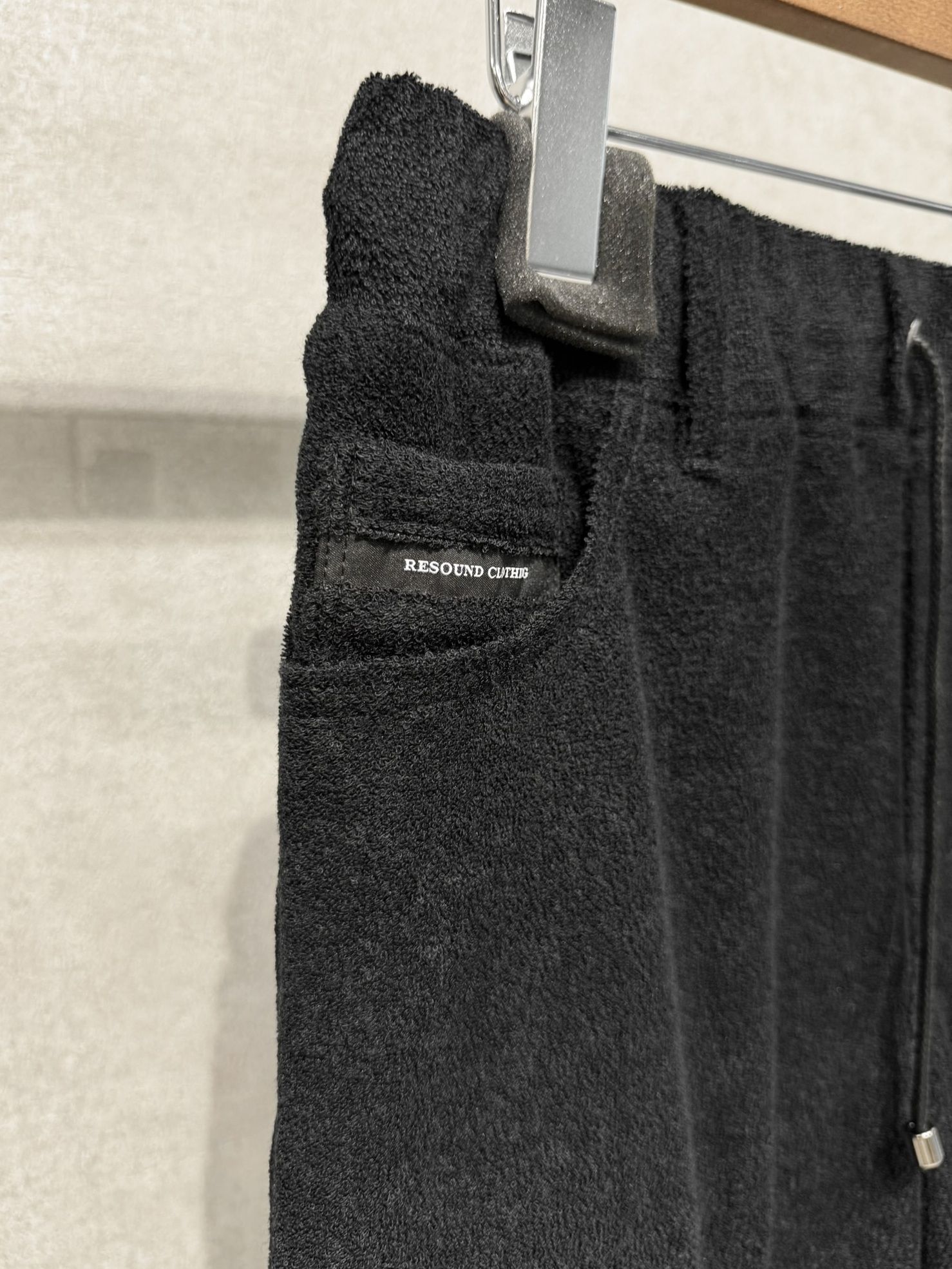 VINTAGE PILE SHORTS / RC40-HP-001 / パイルショーツ / ブラック