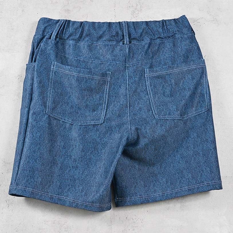 RUSH SHORTS / RC40-HP-003 / ラッシュガードデニムショーツ / ダークインディゴ (5月下旬入荷予定)