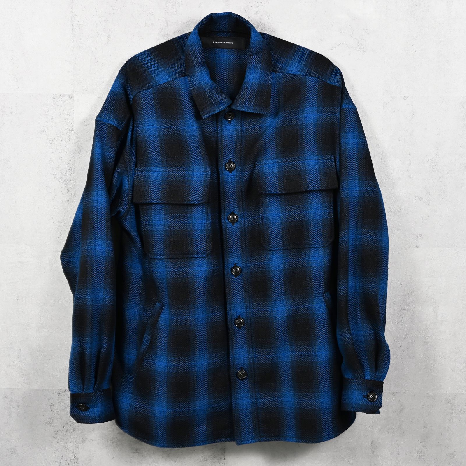 CPO SHIRTS JK / RC37-JK-004 / CPOチェックシャツジャケット / ブルーチェック (9月中旬入荷予定)