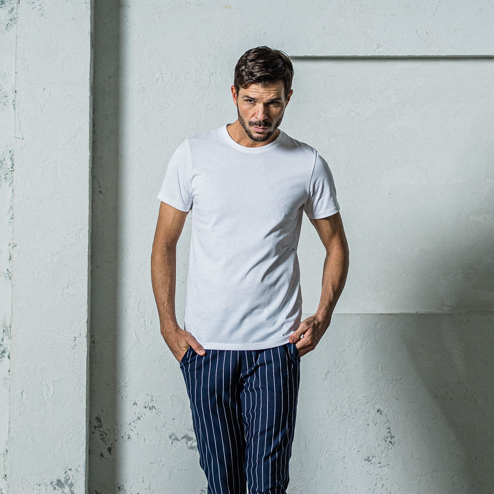 SIDE RC BASIC TEE / RC35-T-004 / サイドロゴジャストTシャツ / ホワイト