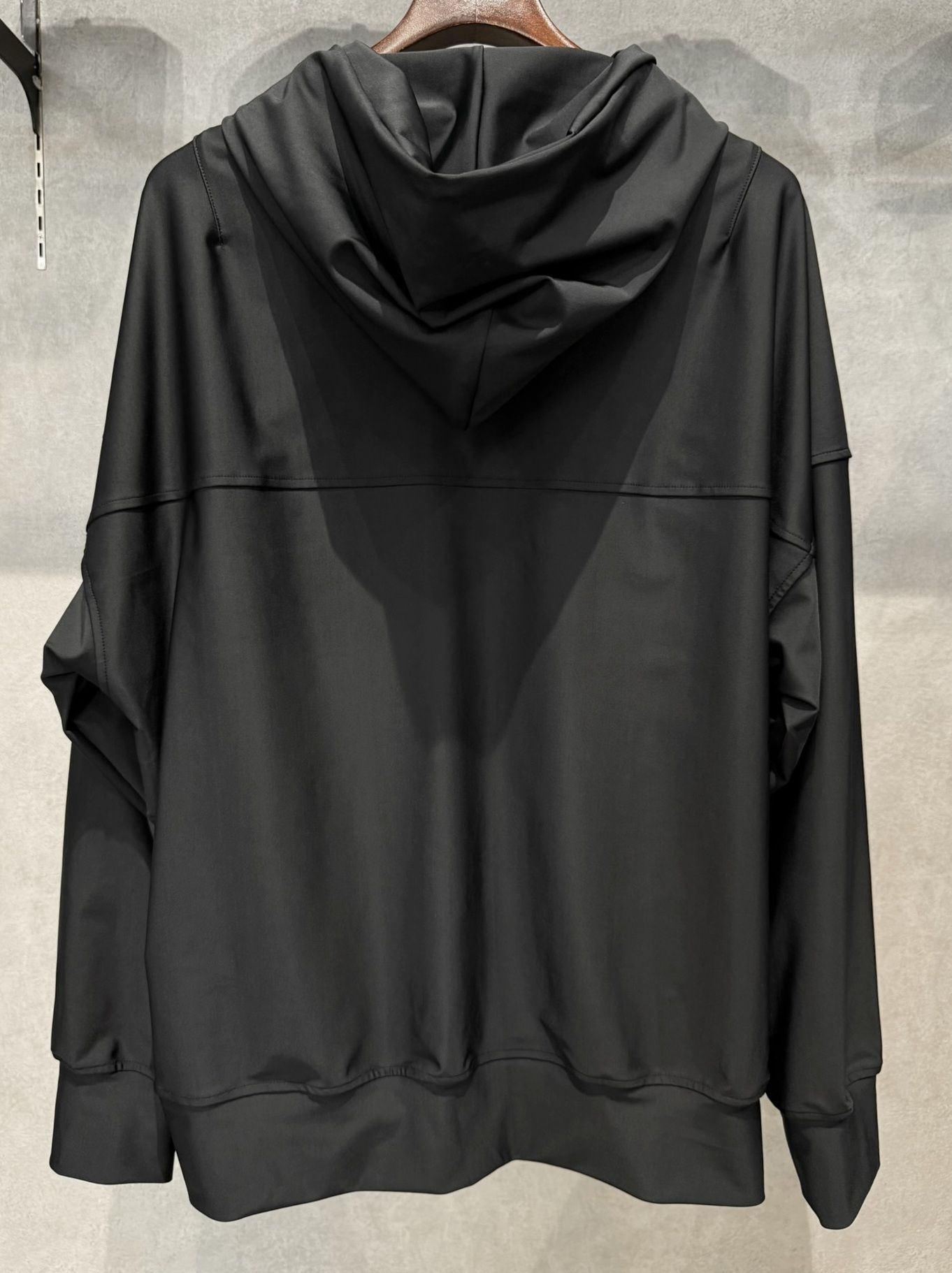 RUSH OVER ZIPUP HOODIE / RC40-C-001 / ラッシュガードパーカー / ブラック