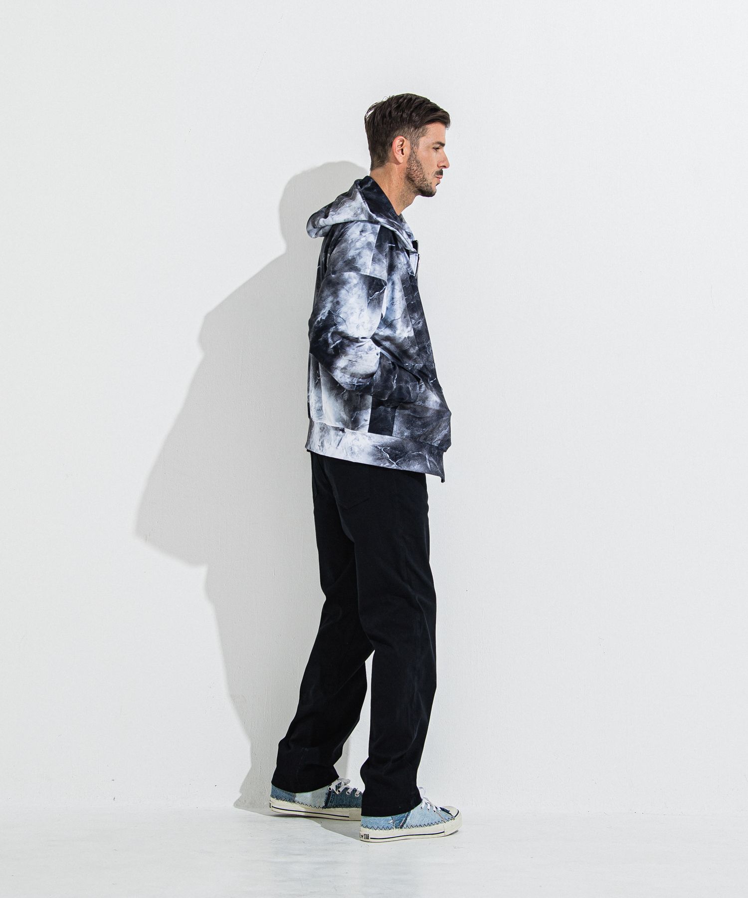 RESOUND CLOTHING - DENIM JERSEY WIDE PT / RC36-ST-016WTD