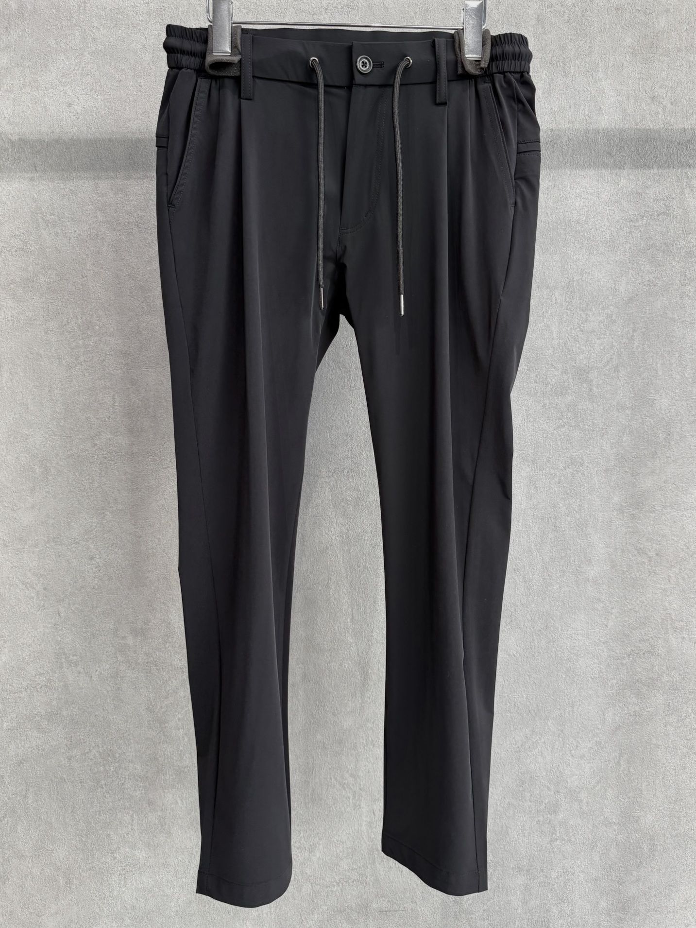 ストレッチナイロンセットアップ / uso-26062,usb-26062 / ブラック(無地)