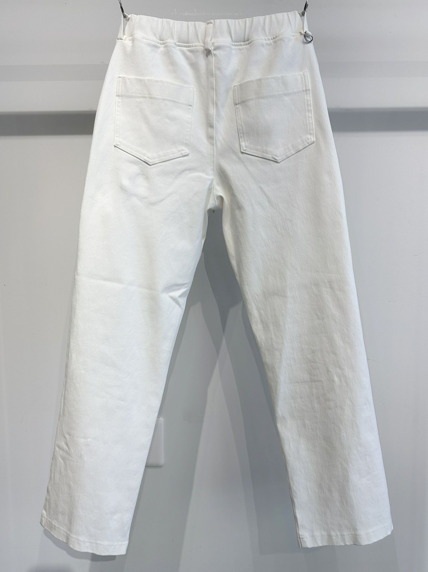 EX DENIM JERSEY WIDE PT / RC35-ST-016WTD / デニムジャージワイドパンツ / ホワイト