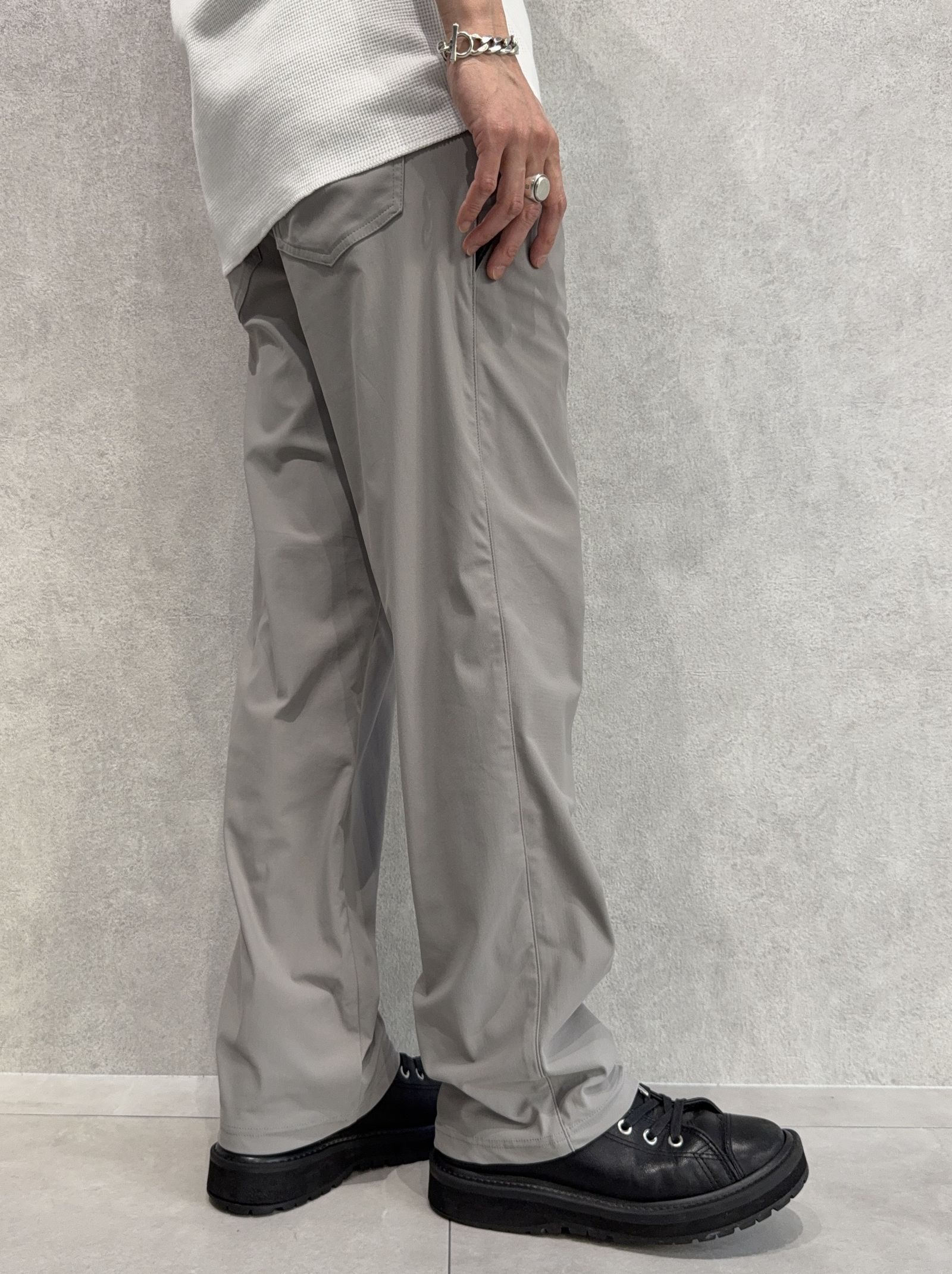 EDGE NYLON SEMI WIDE PT / RC40-ST-014WT / エッジナイロンセミワイドラインパンツ / グレー