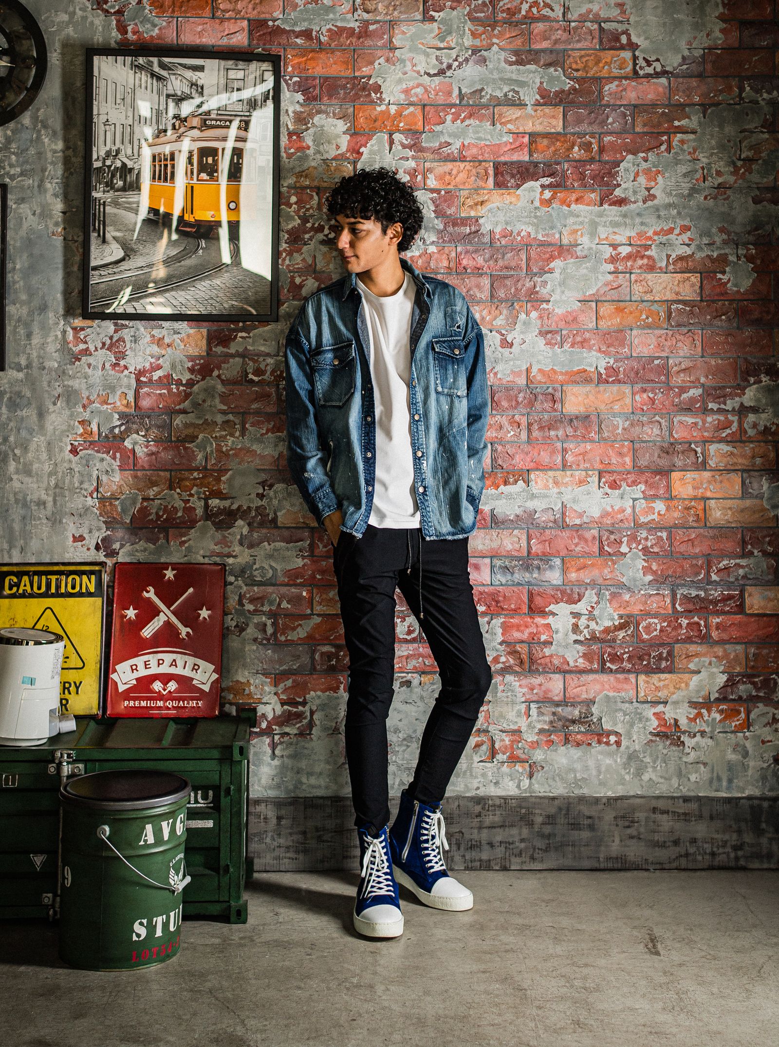 OVER DENIM SHIRTS / RC33-SH-002 / オーバーデニムシャツ / ダークインディゴ