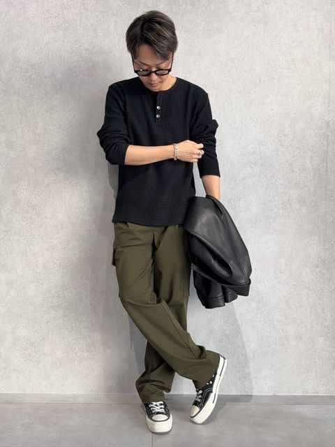 【RESOUND】全身新作、無骨でワイルドなミリタリーコーデ