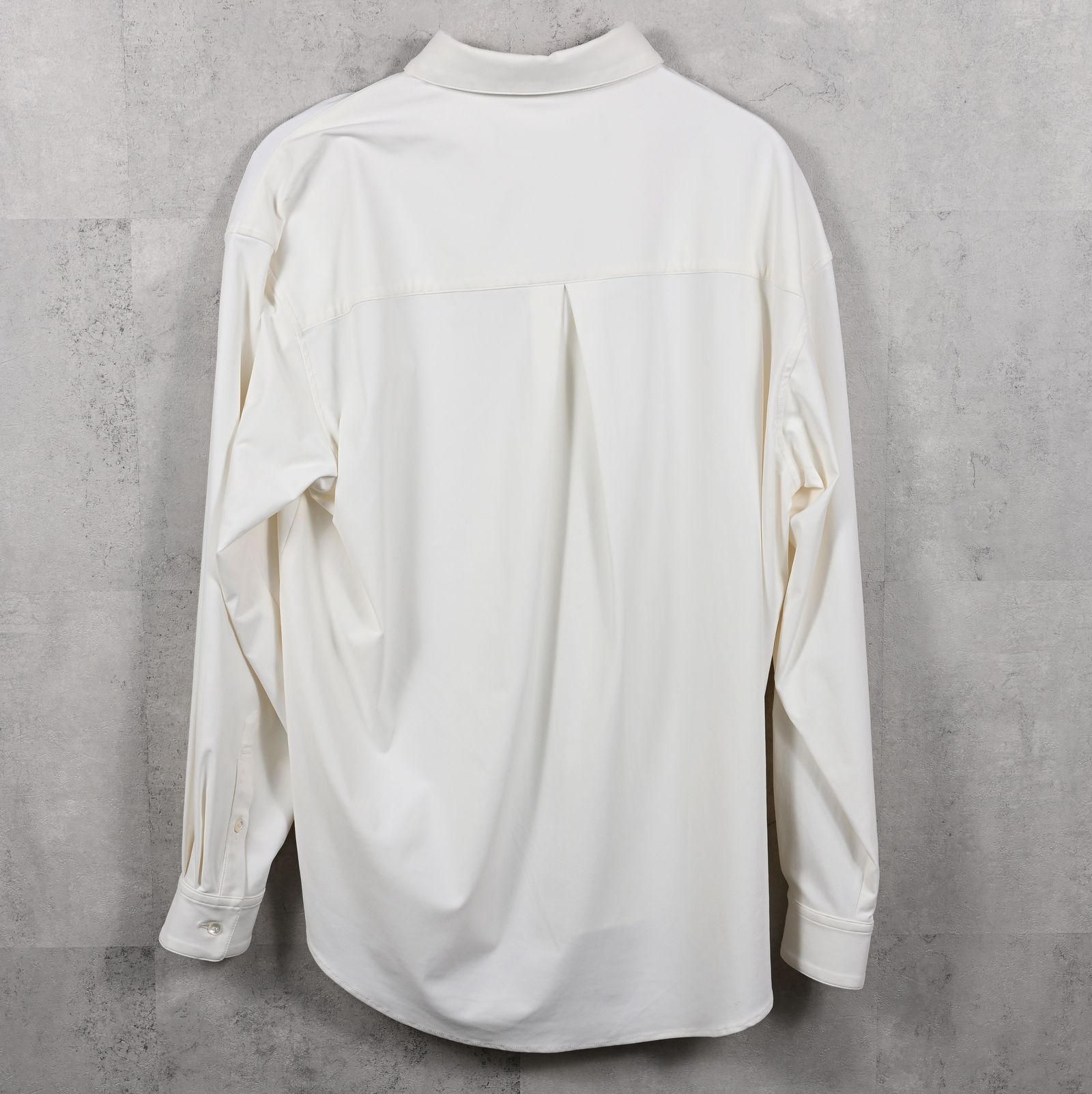 NYLON JACK SHIRTS / RC39-SH-001 / オーバーサイズナイロンシャツ / ホワイト (2月上旬入荷予定)