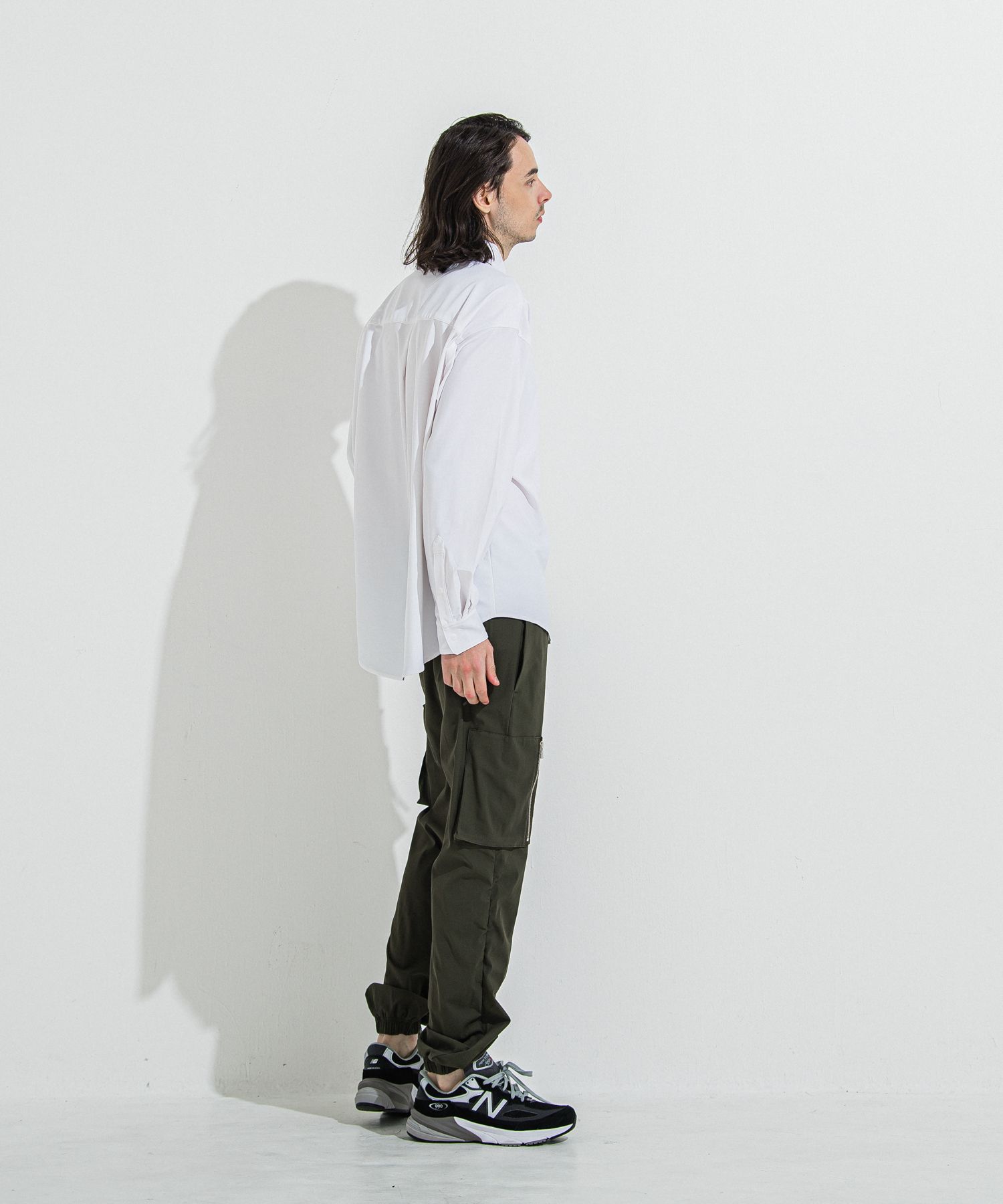 RUSH JACK SHIRTS / RC36-SH-001 / オーバーサイズラッシュガードシャツ / ホワイト