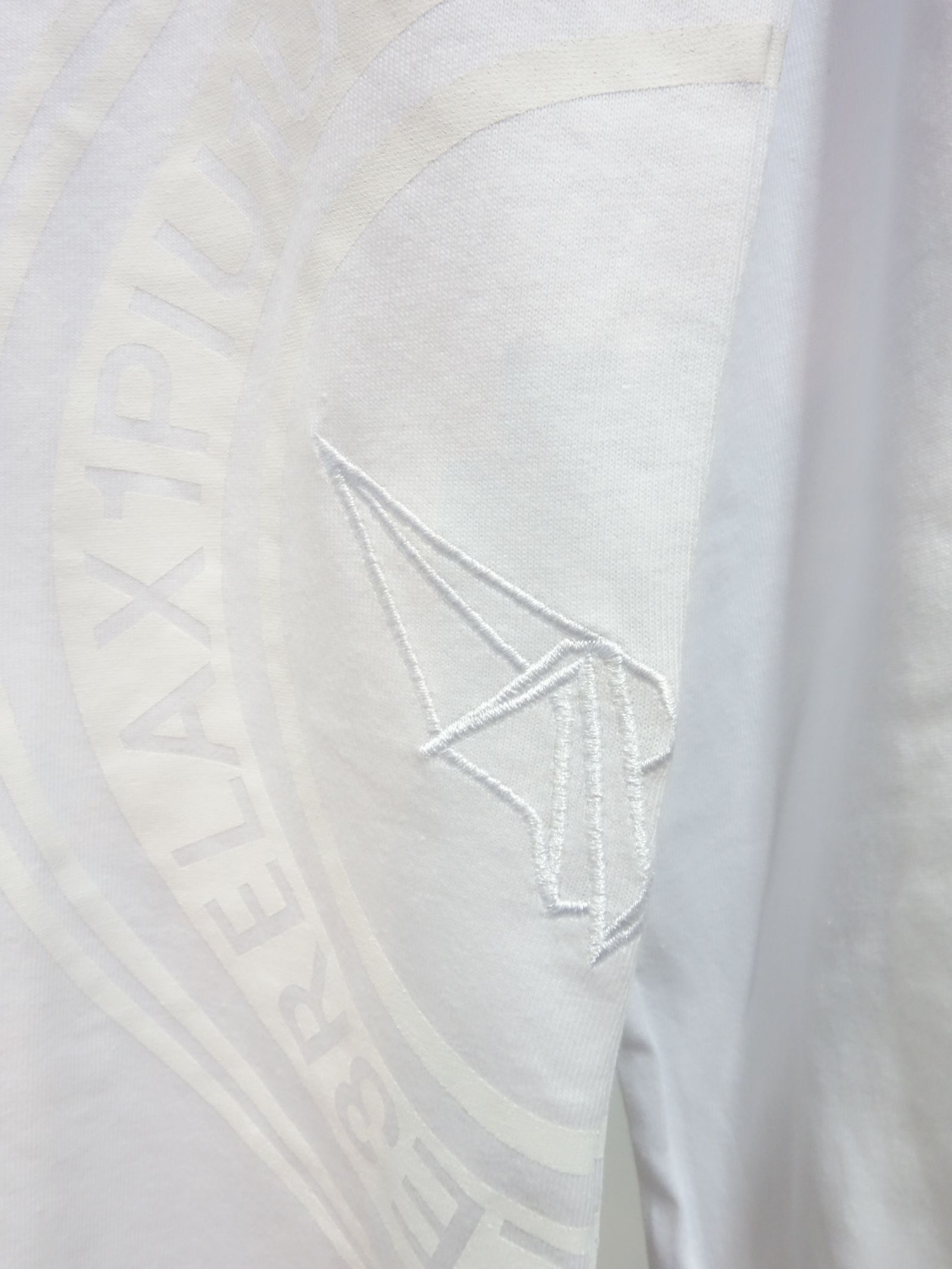 サークルロゴ長袖Tシャツ / ust-22044 / ホワイト