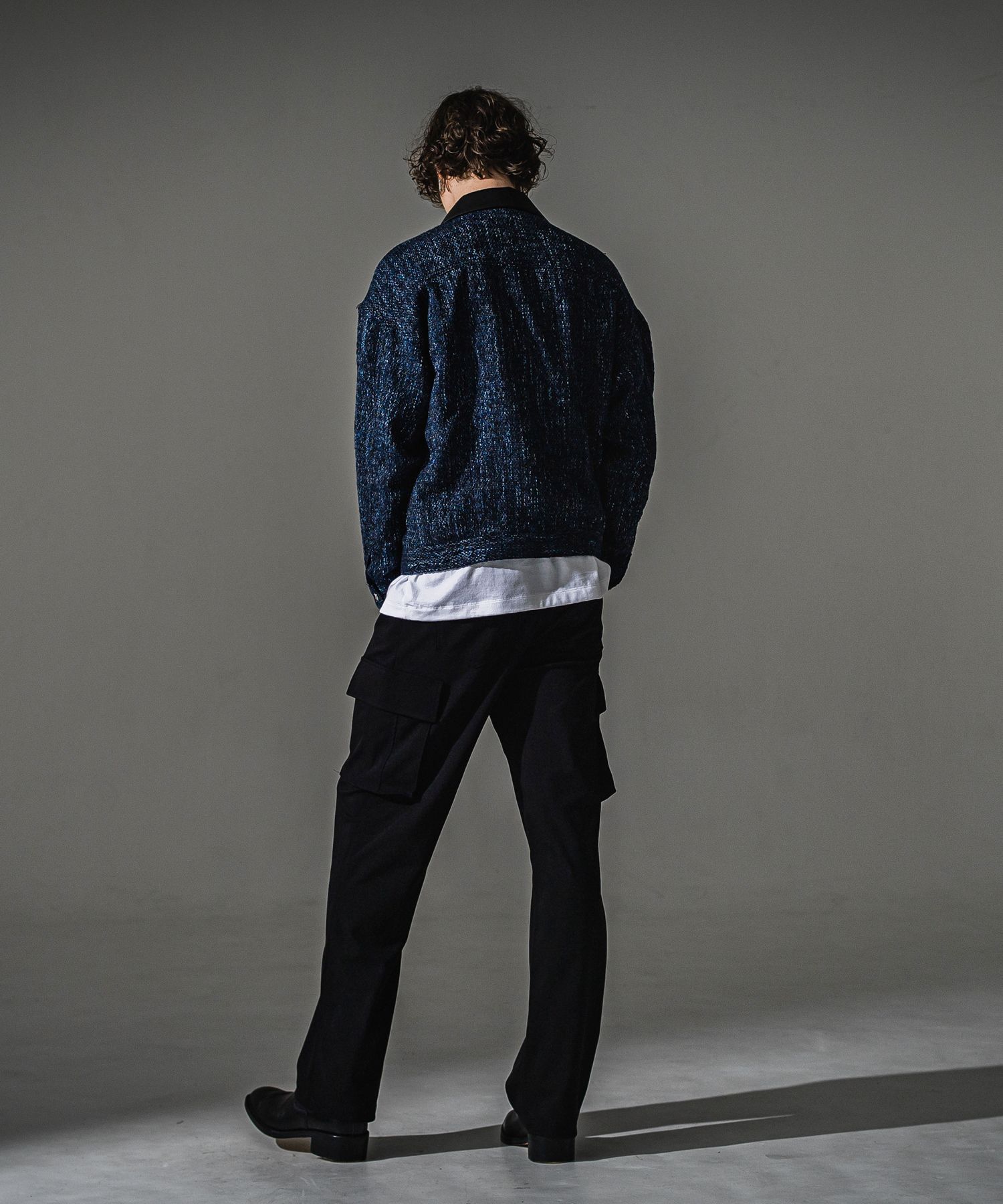 HEAD CARGO / RC41-ST-043 / カーゴセミワイドタックパンツ / ブラック (8月中旬入荷予定)