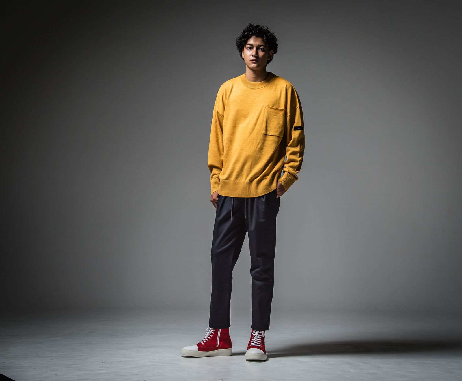 MARTIN 2TUCK PANTS / RC30-ST-035 / 2タックイージーパンツ / ネイビー