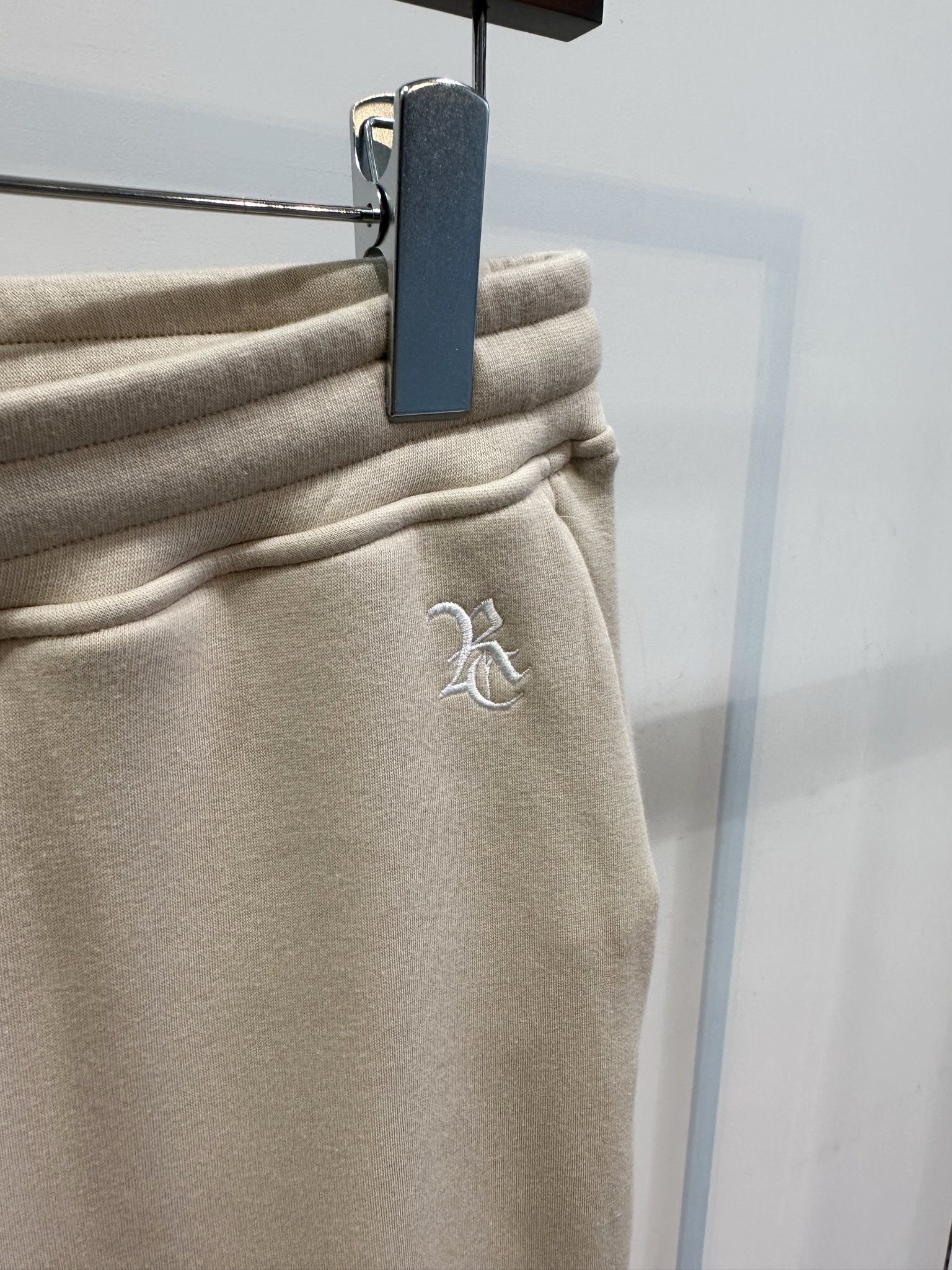 MIKE HEAT PANTS / RC30-ST-028H / 裏起毛ルーズ裾ゴムパンツ / グレージュ