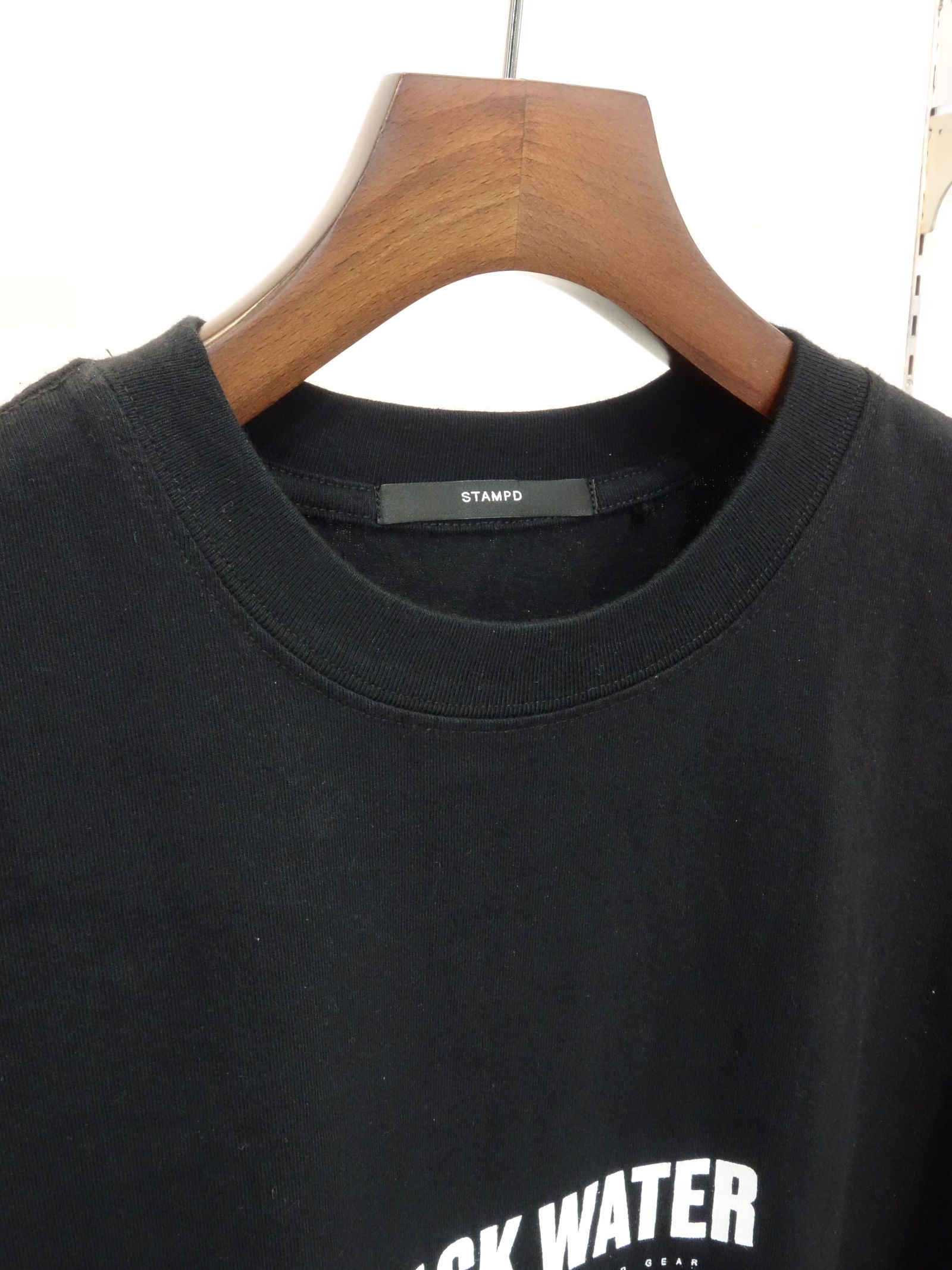 BLACK WATER RELAXED TEE / SLA-M2857TE / ビッグTシャツ