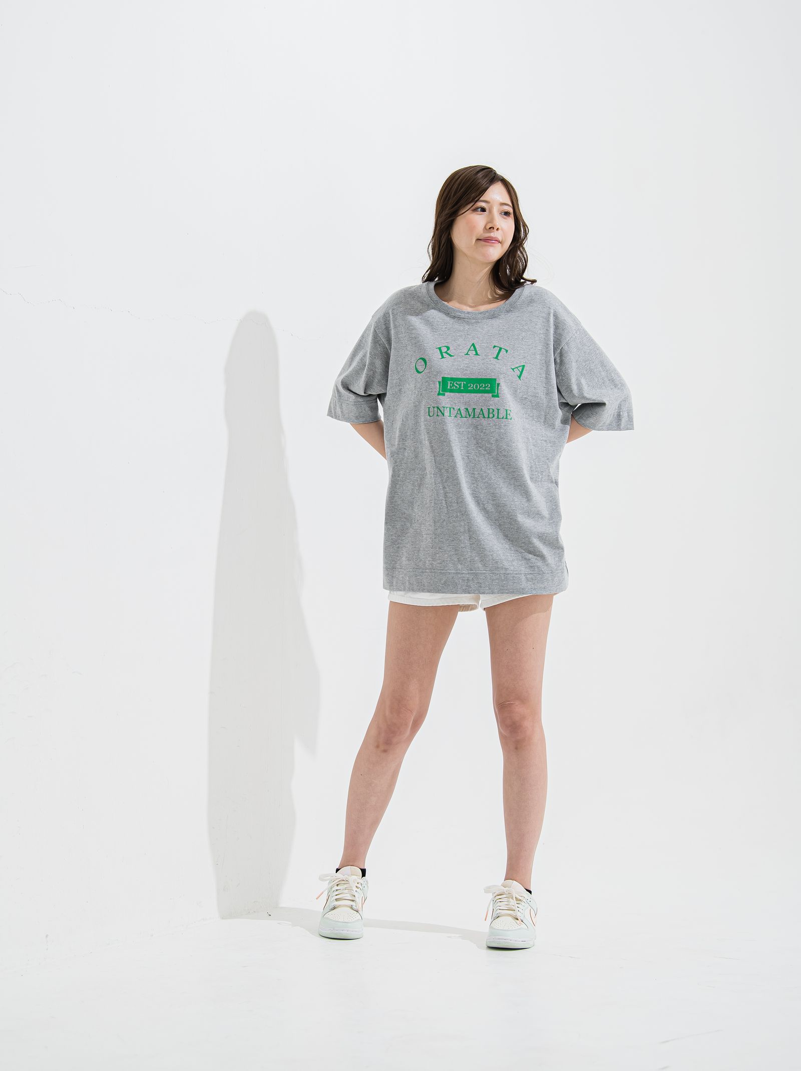 VINTAGE COLLEGE CREW T / OR2-T-001 / プリントTシャツ / グレー (6月中旬入荷予定)