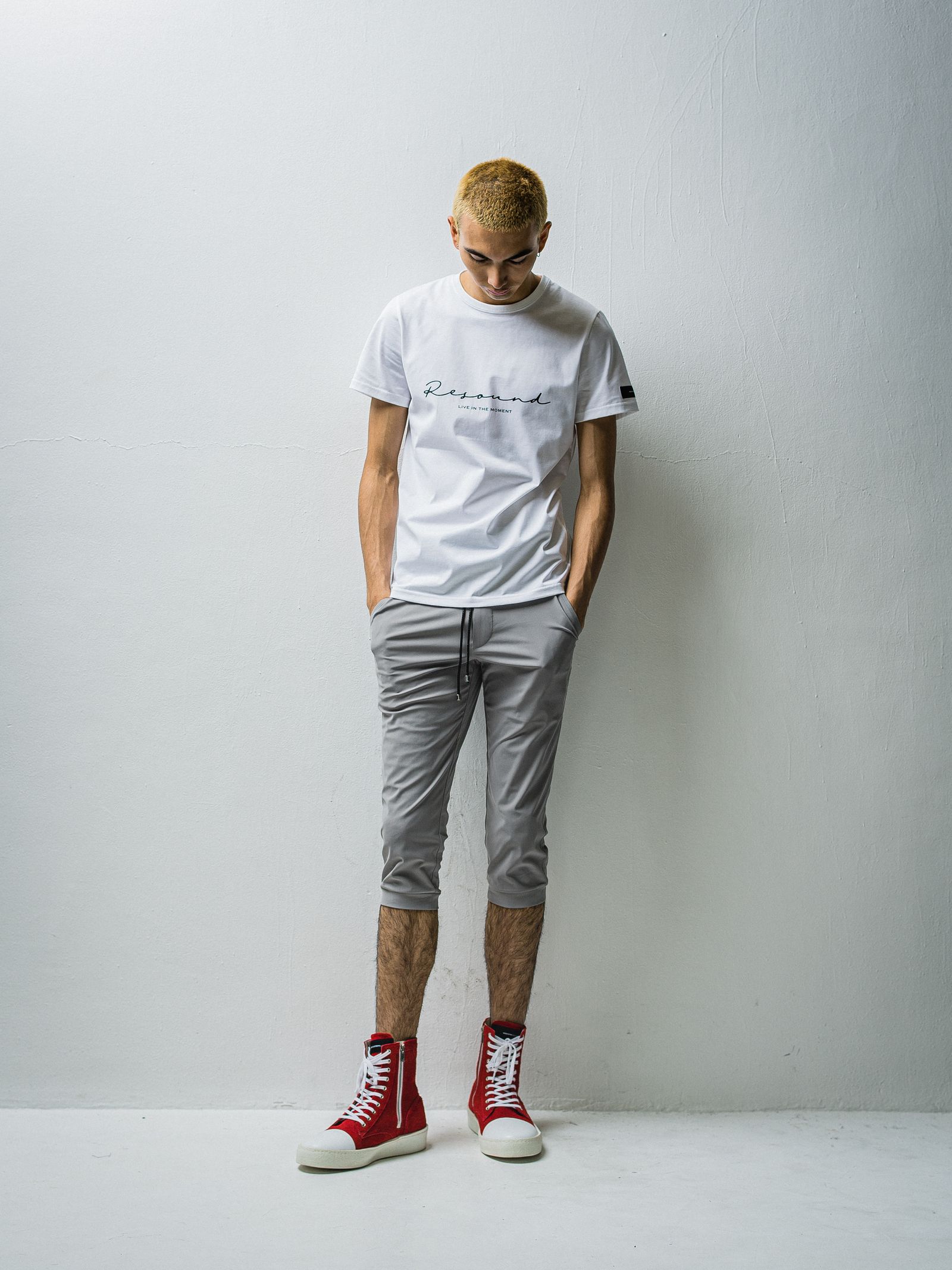 HANDWRITING ROGO T / RC31-T-003 / ハンドライティングロゴTシャツ / ホワイト