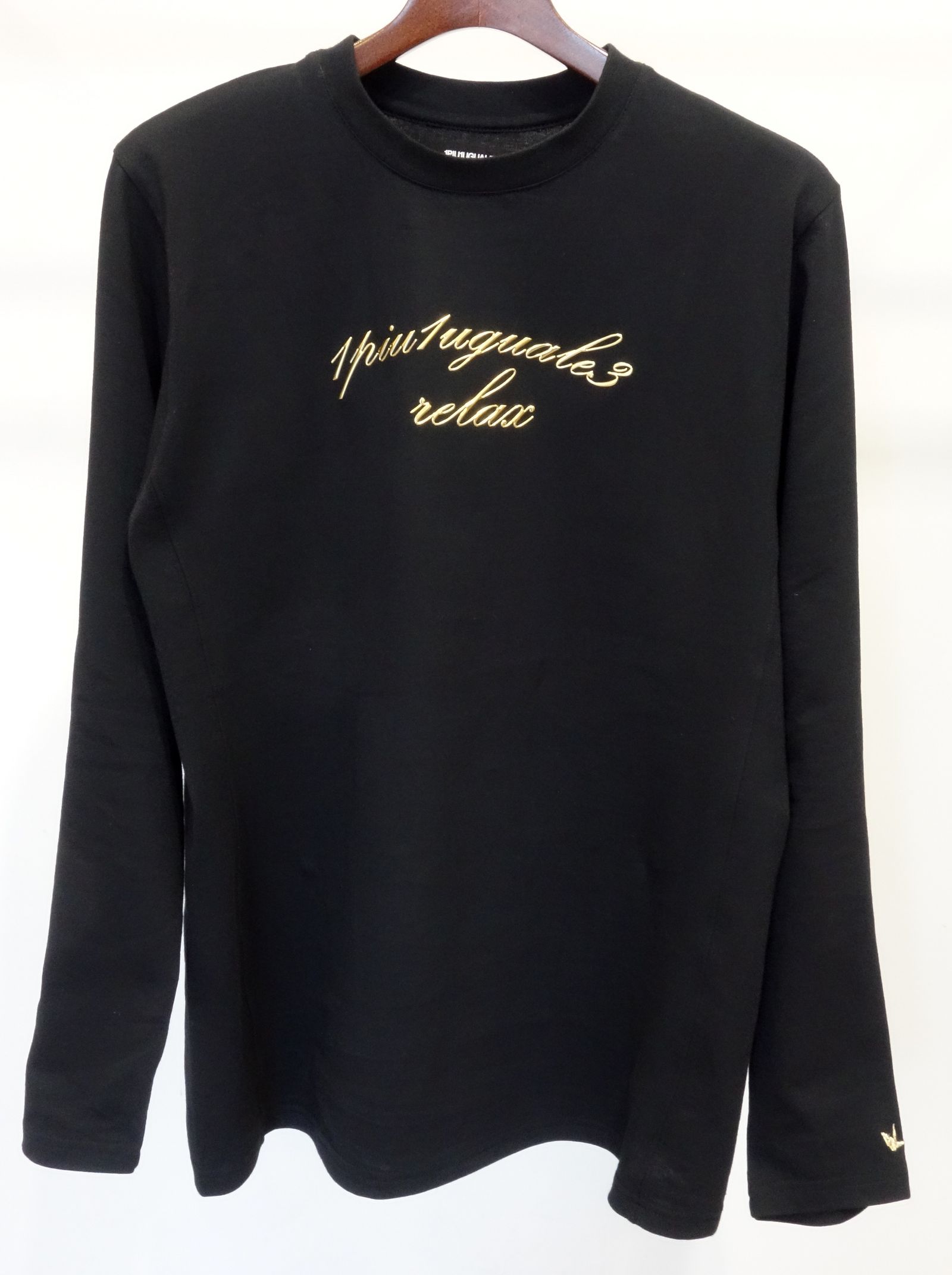 ゴールドプリントロングTシャツ / ust-20016 / ロングスリーブTシャツ