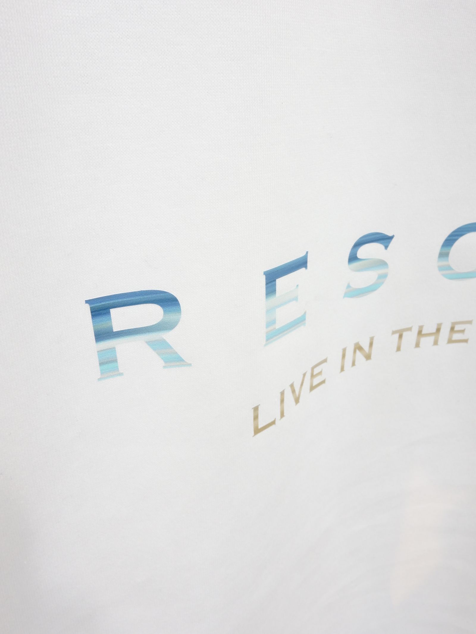 BEACH ROGO ROLL UP JERSEY TEE / RC23-T-004 / ロゴプリントTシャツ