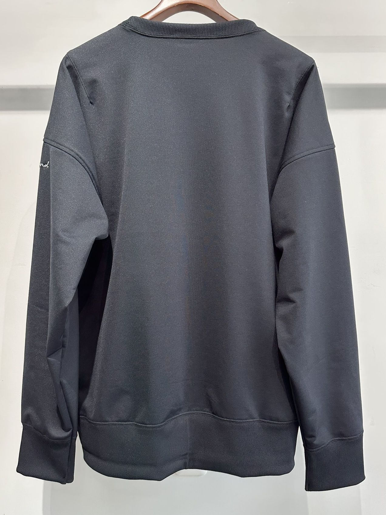 EX SWEAT DROP TRAINER / RC35-C-002 / 高機能スウェットトレーナー / ブラック