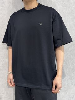 シンプルロゴ半袖Tシャツ / ust-25058 / ブラック