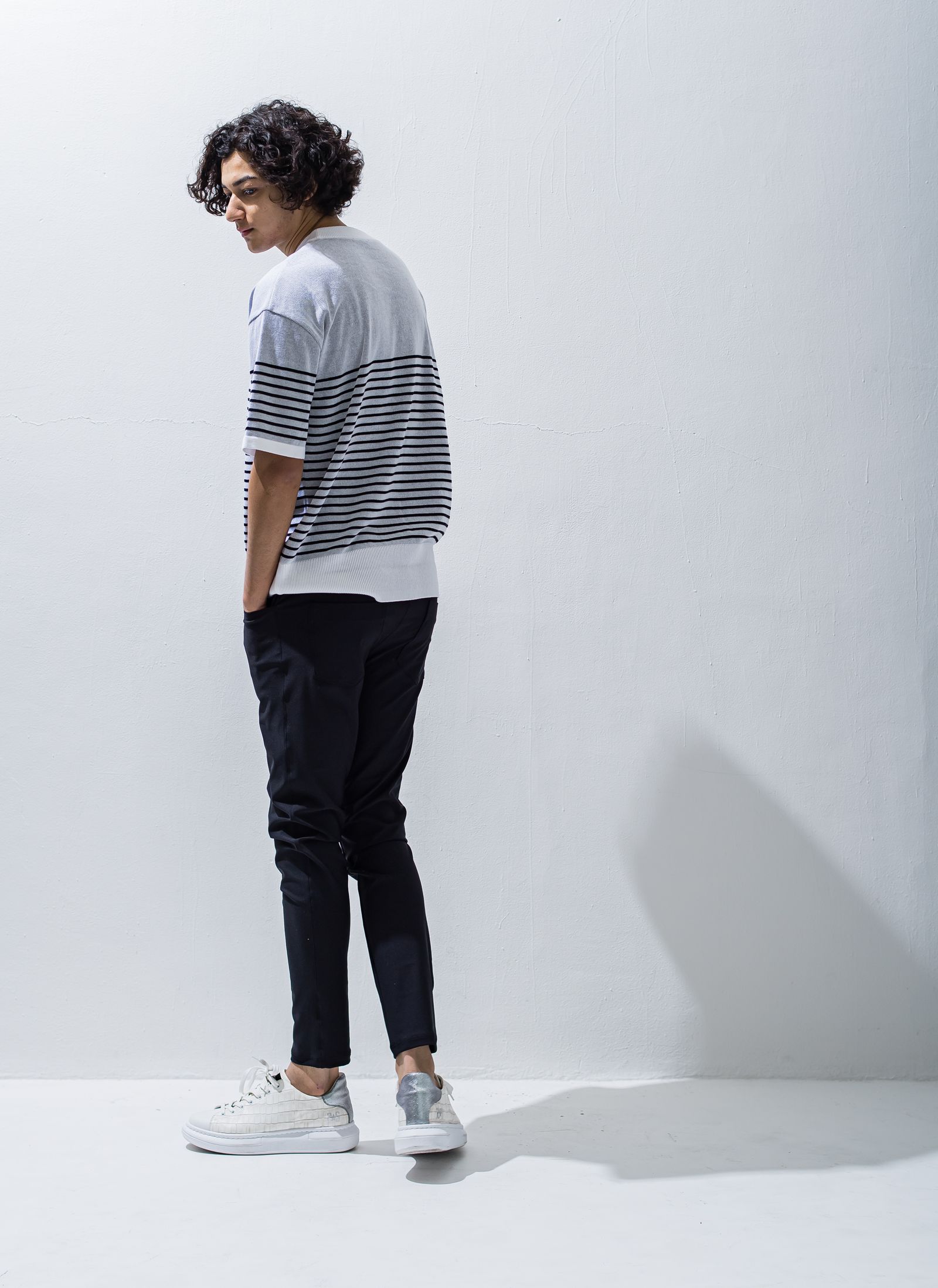 JAMES EASY PANTS / RC28-ST-034 / 5ポケットイージーパンツ / ブラック