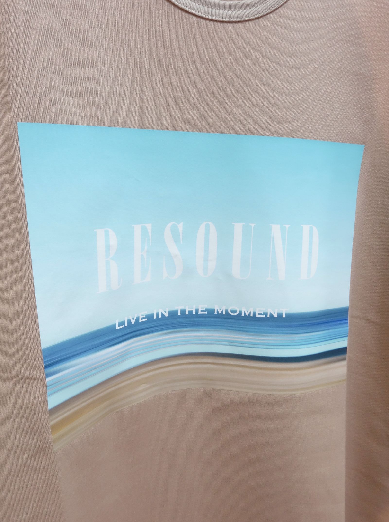 WEST BEACH PHOTO LOOSE TEE / RC23-T-002 / フォトプリントビッグTシャツ