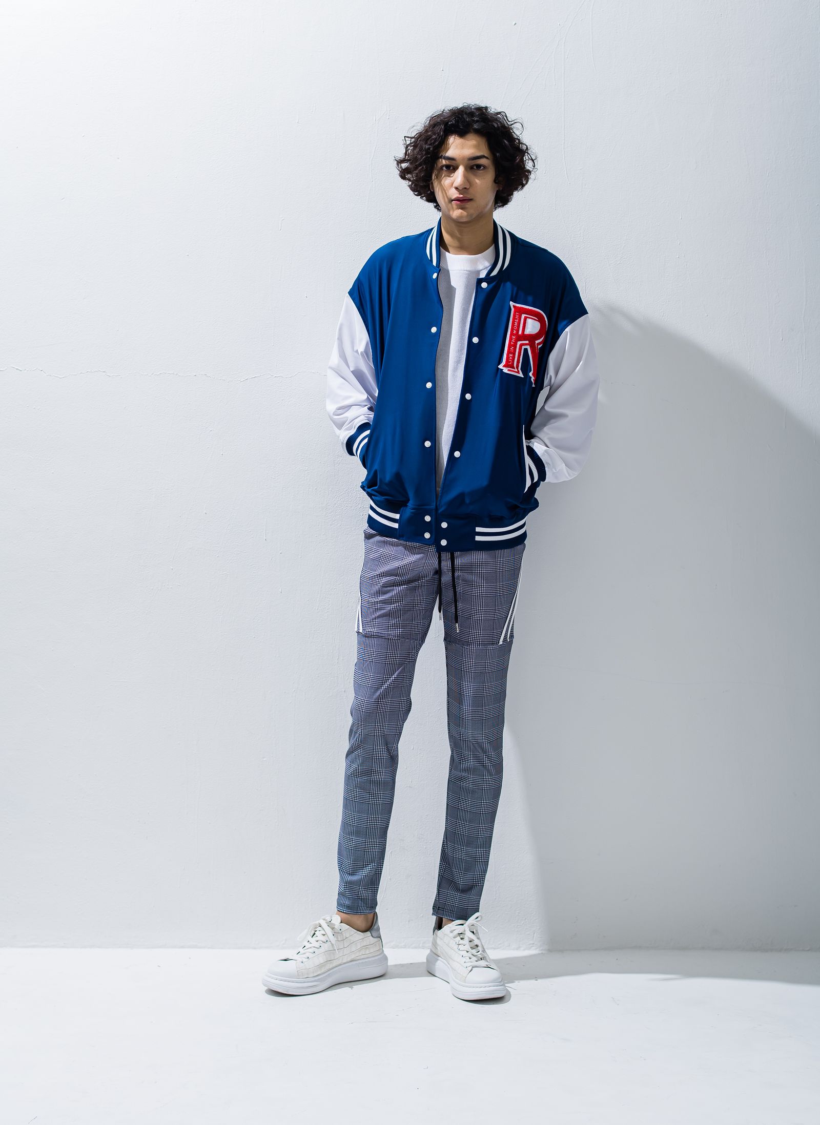 TYLER LINE PANTS / RC28-ST-026 / イージーラインパンツ / グレンチェックブラック※