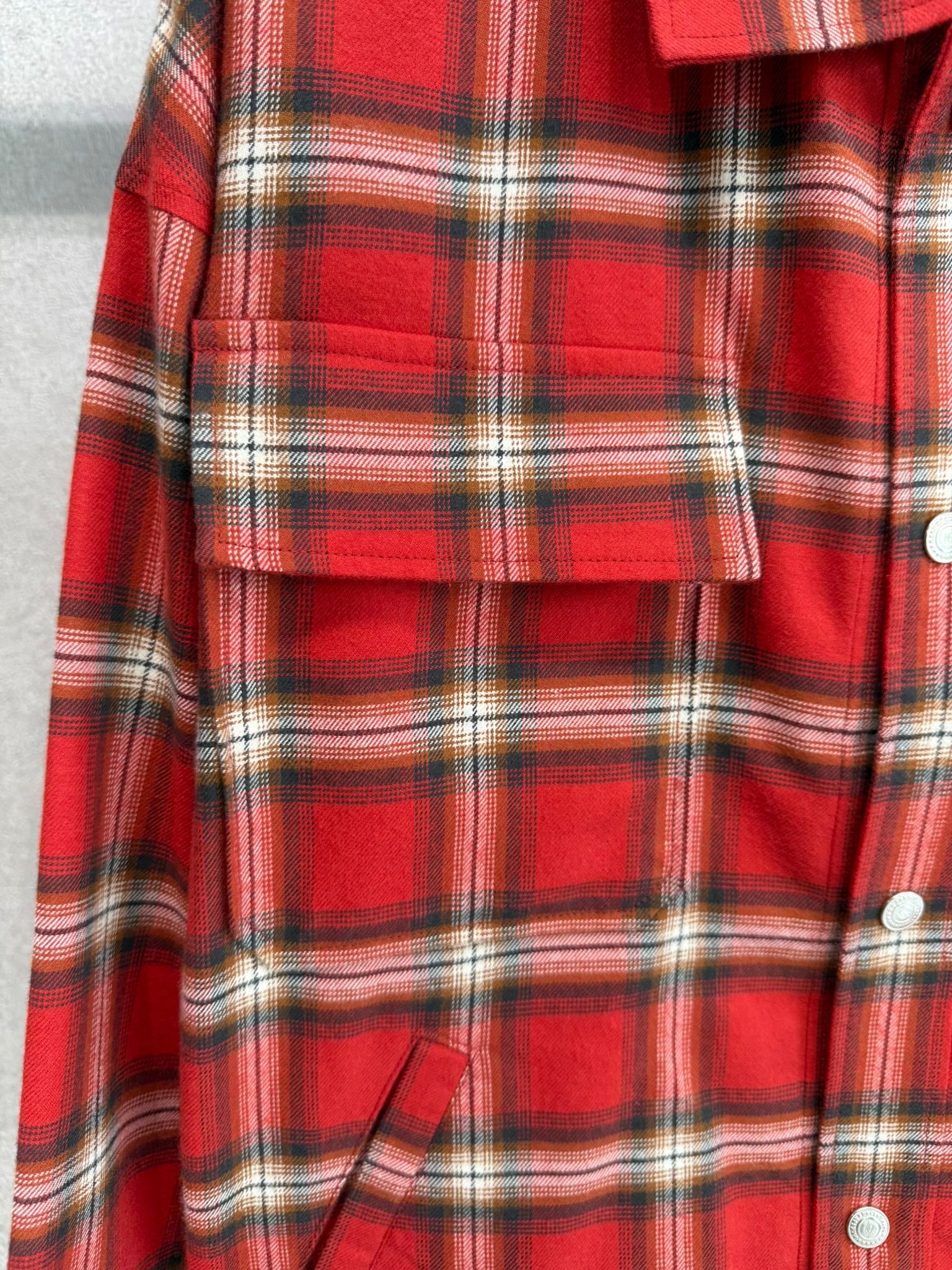 CHECK SHIRT JACKET / RC41-SH-003 / チェックシャツジャケット / レッド
