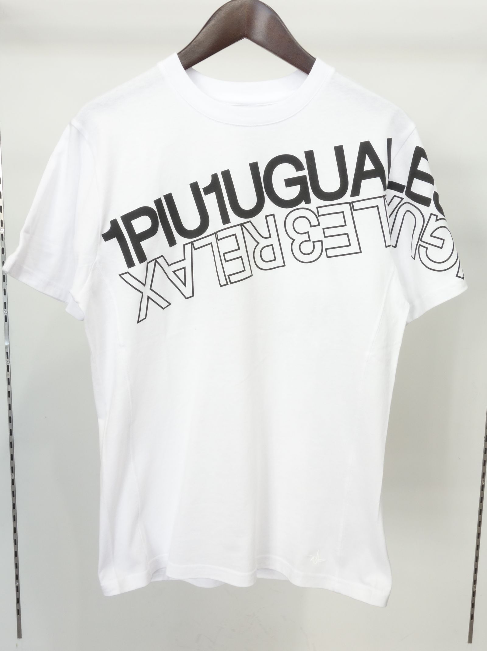 ハイデンシティダブルロゴ半袖Tシャツ / ust-21001