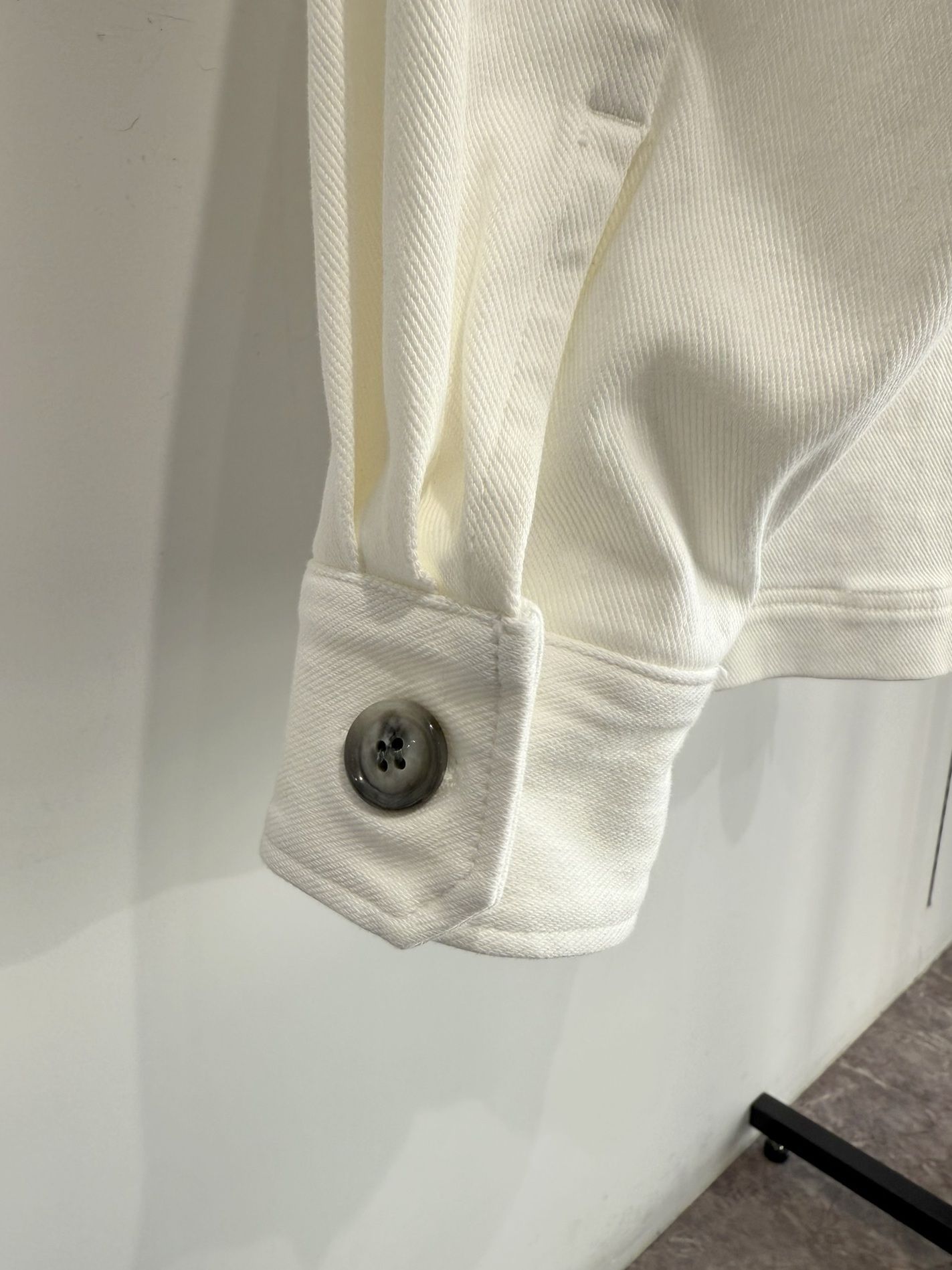 DENIM JERSEY OVER CPO / RC35-JK-002 / デニムジャージCPOジャケット / ホワイト