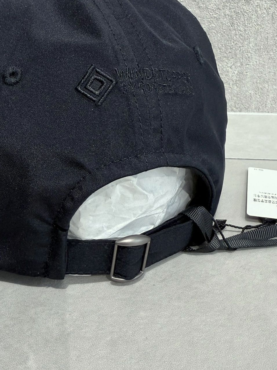 ×【+phenix】 キャップ WINDSTOPPER プロダクト by GORE-TEX LABS / usz-25013 / ブラック