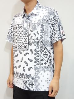 BANDANA RUSH POLO / RC21-T-005 / バンダナラッシュガードポロシャツ