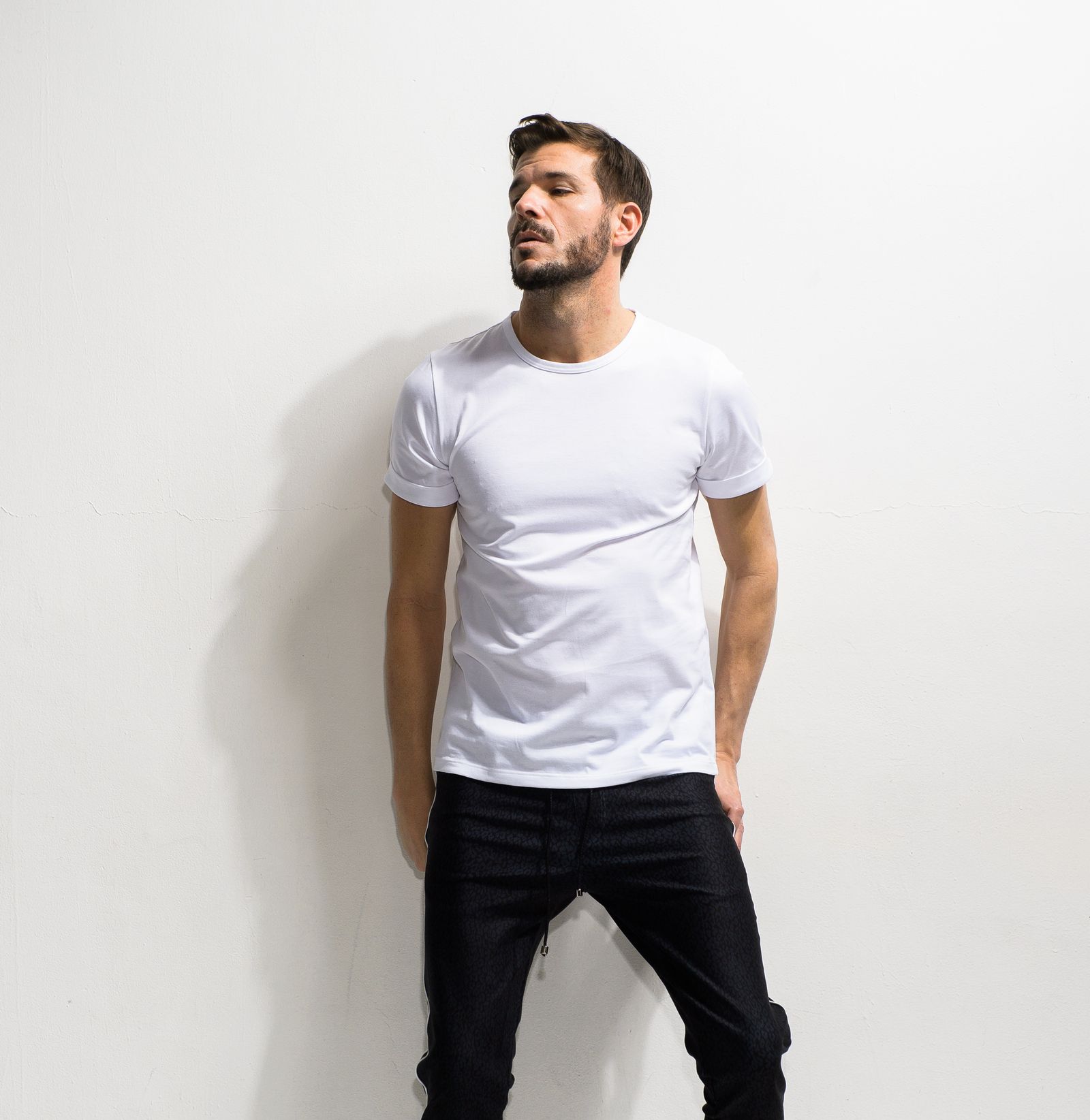 ROLL UP JERSEY TEE / RC20-T-001 / 無地Tシャツ