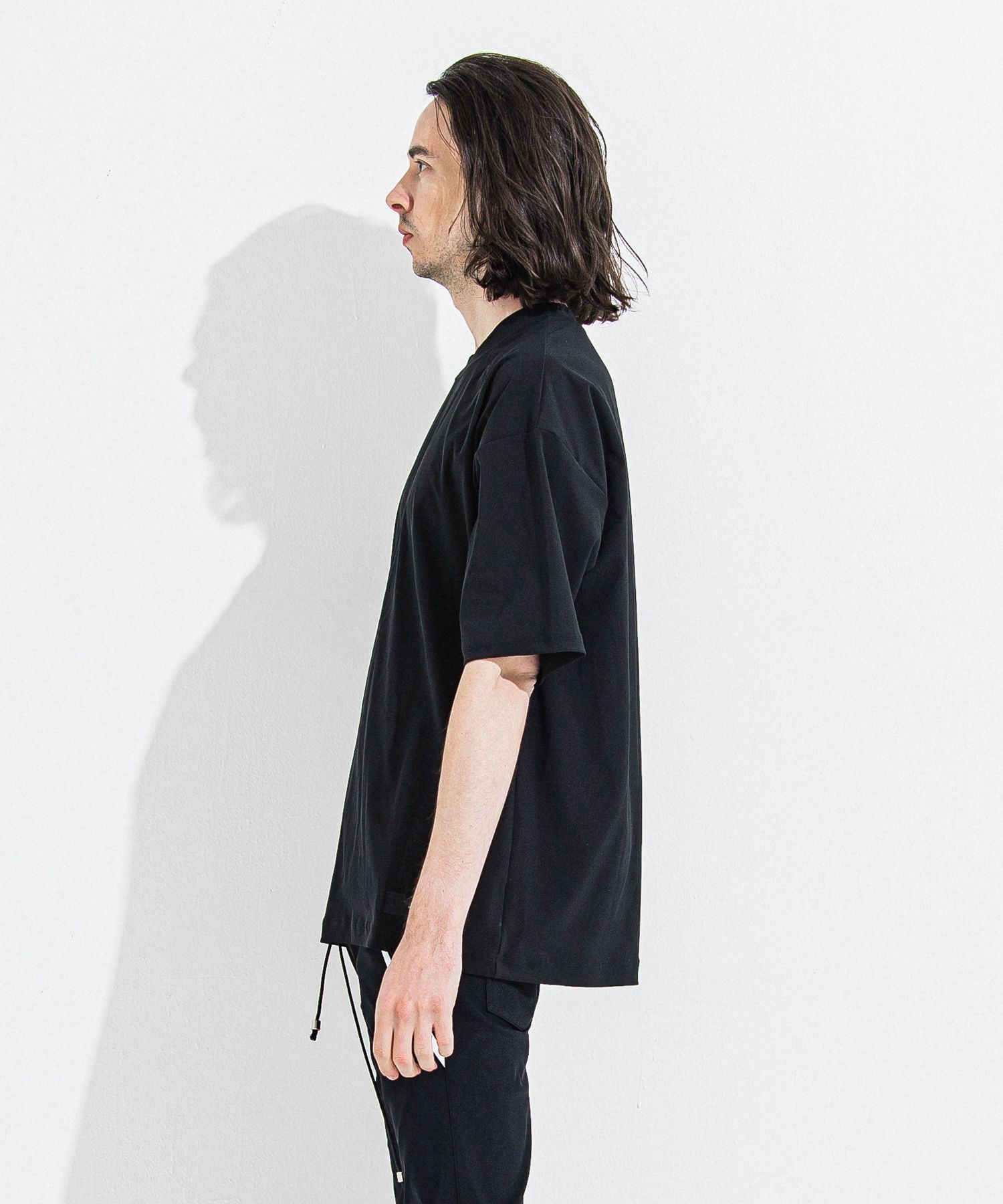 OX JERSEY OVER TEE / RC36-T-005 / オックスジャージービッグTシャツ / ブラック
