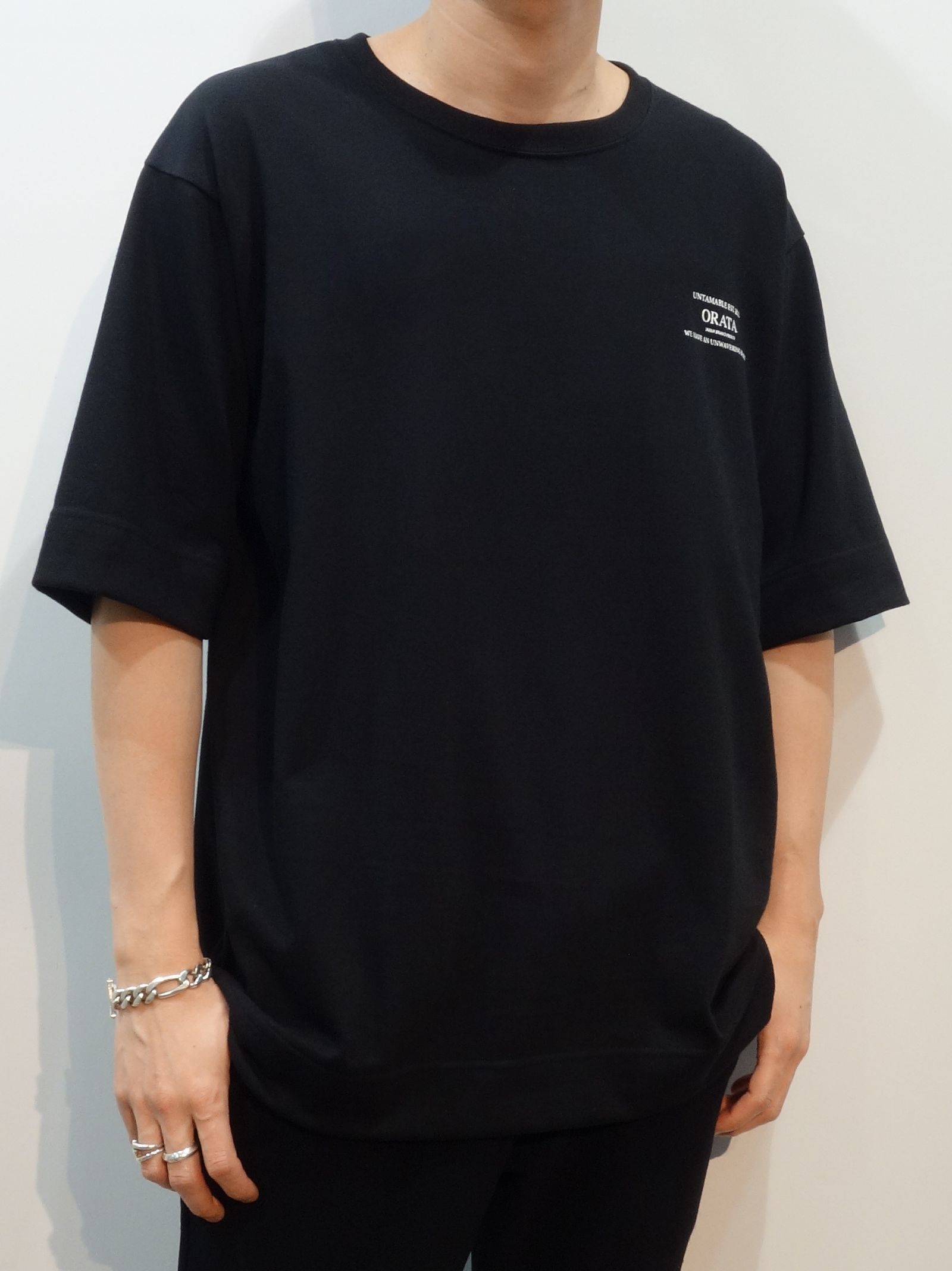 VINTAGE CREW T / OR1-T-003 / プリントTシャツ / ブラック