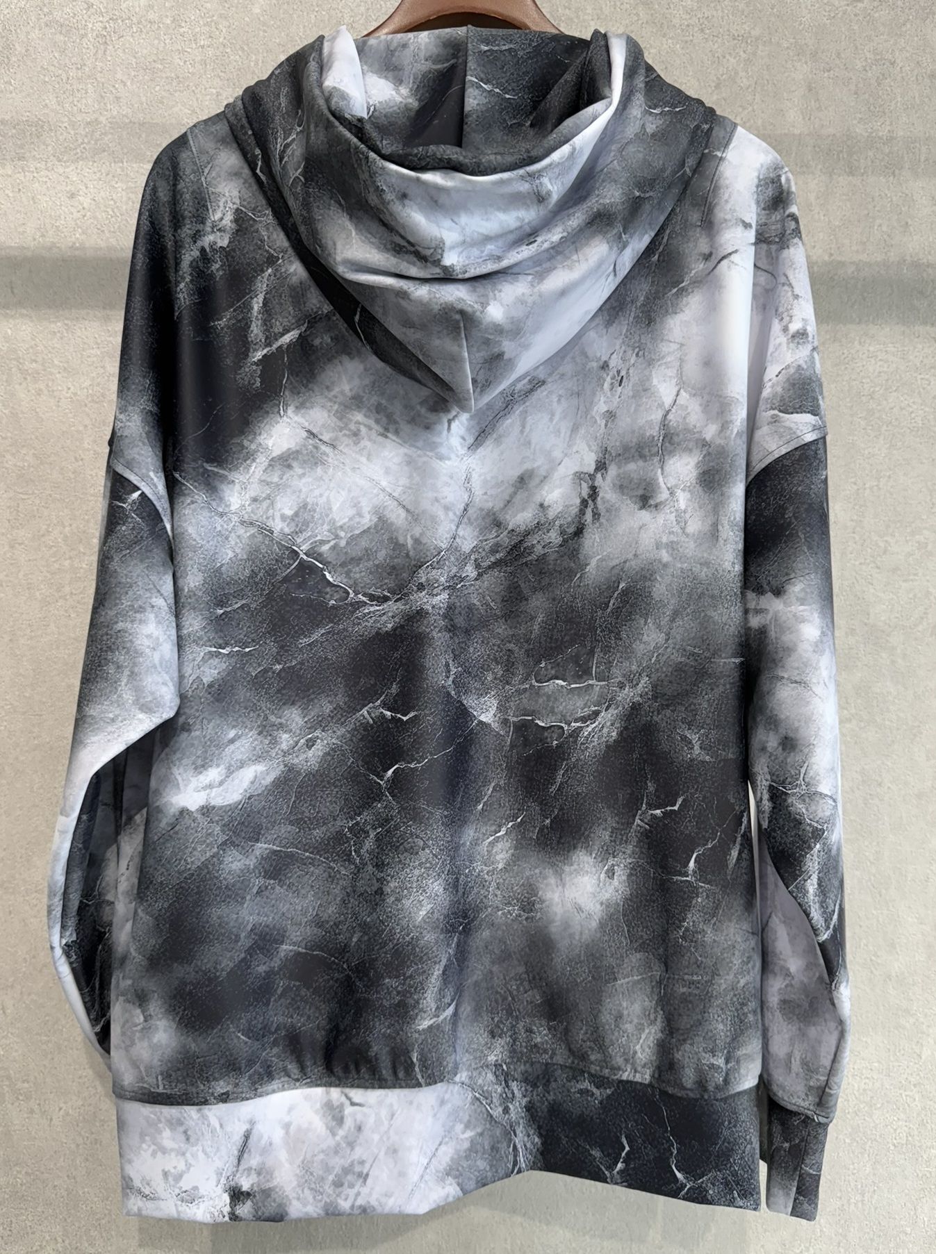 RUSH OVER ZIPUP HOODIE / RC36-C-001 / ラッシュガードパーカー / マーブルブラック