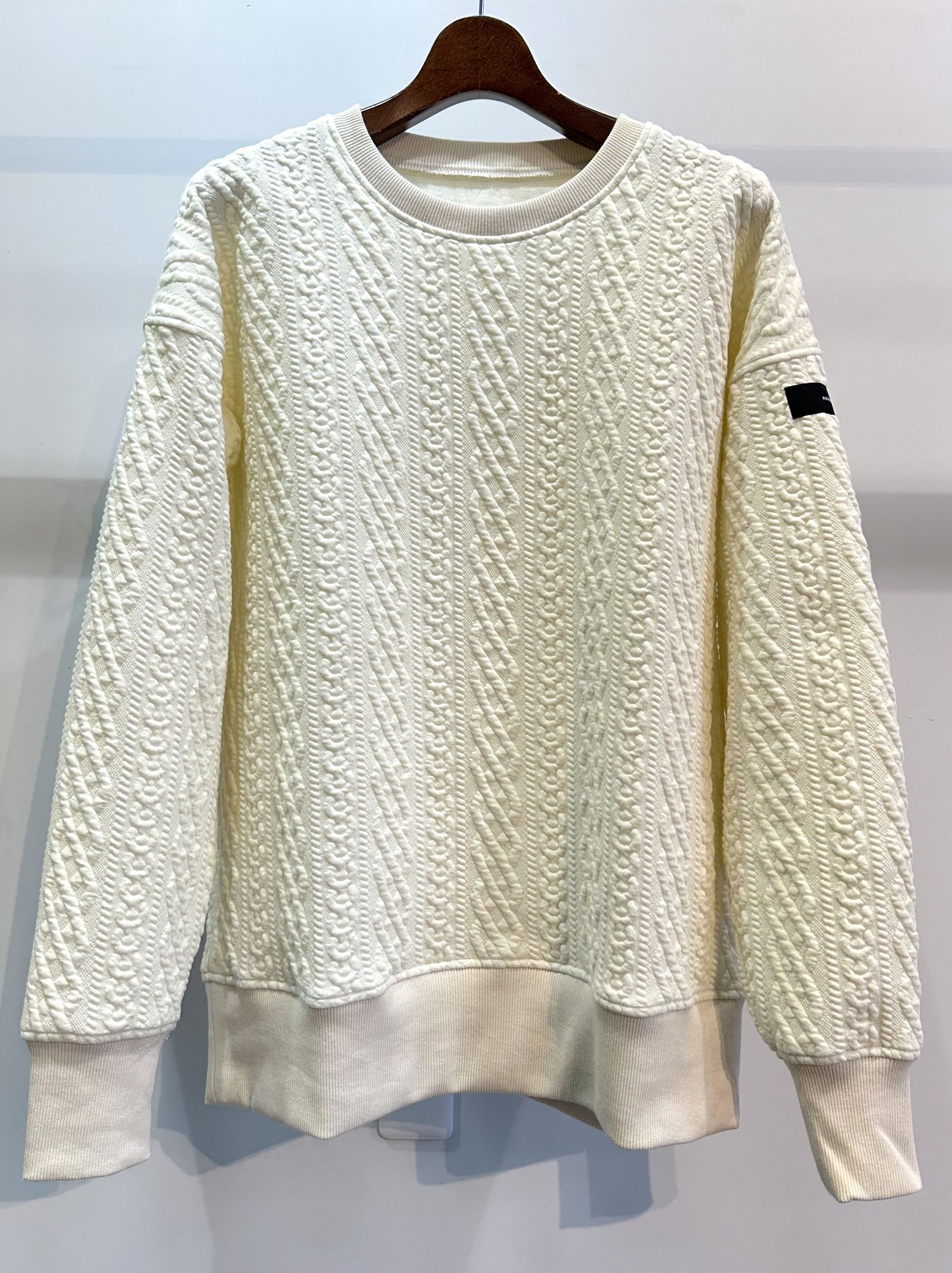ROPE DROP TRAINER / RC29-C-008 / キルティングトレーナー / オフホワイト