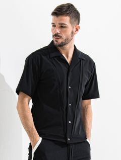 ROCKA HALF SLEEVE SHIRT / OR2-SH-003 / 半袖シャツ / ブラック (6月中旬入荷予定)